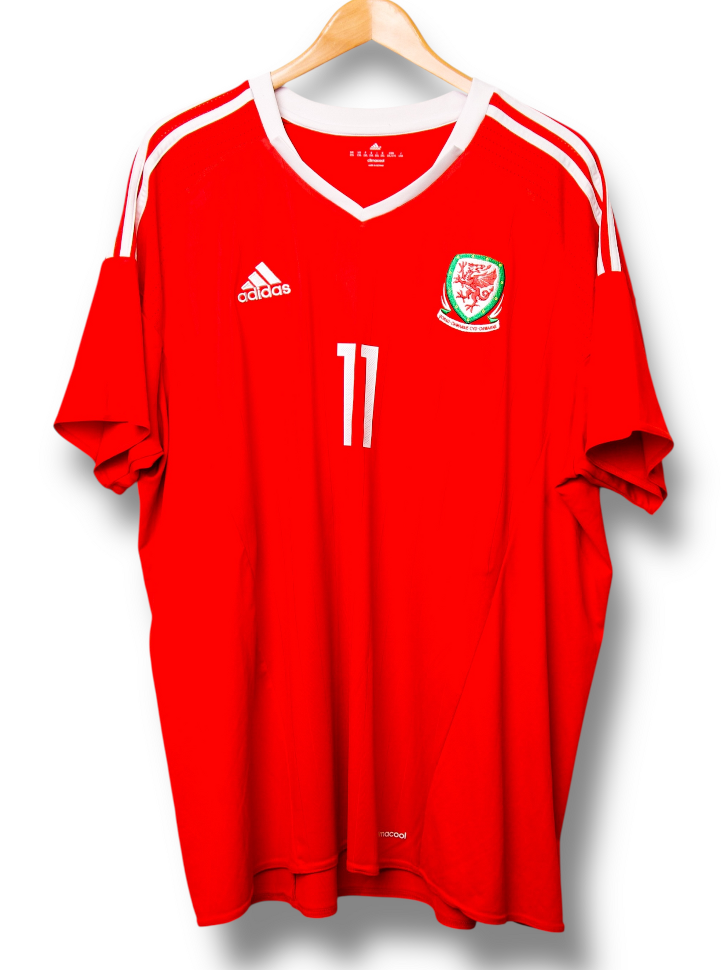 Wales 2016 Thuis Shirt Bale #11 (XXL)