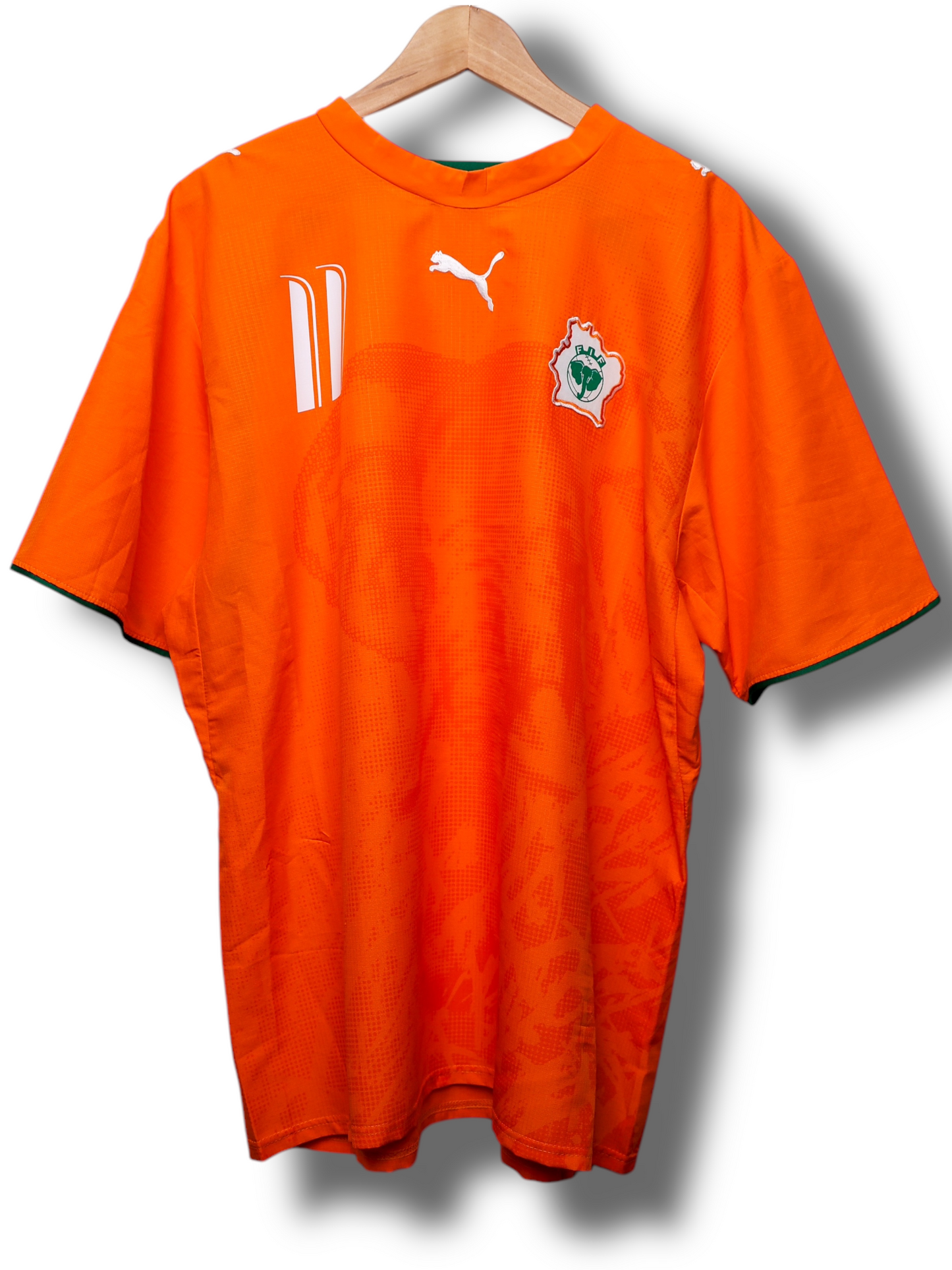Ivoorkust 2006 Thuis Shirt Drogba #11 (M)