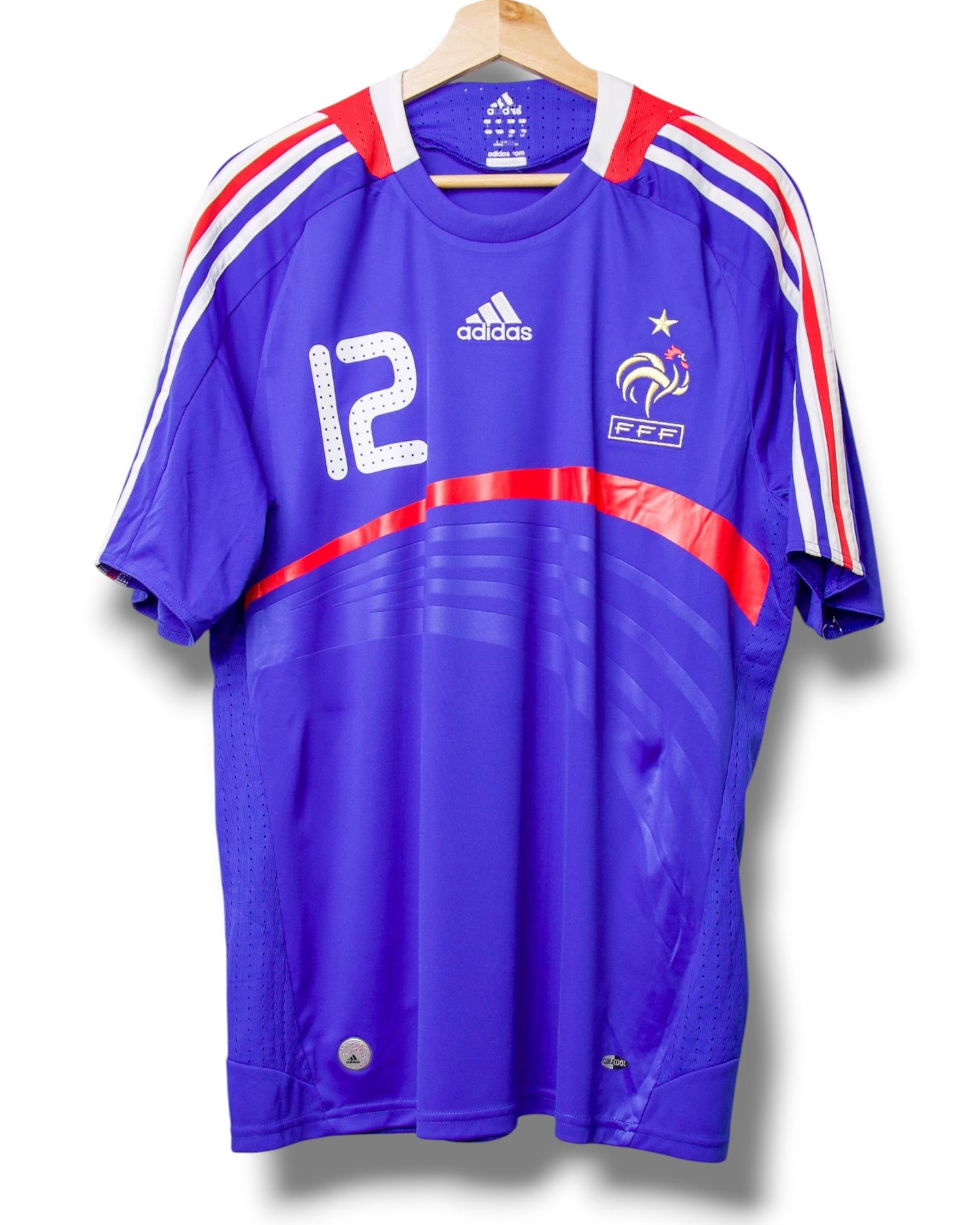 Frankrijk 2008 Thuis Shirt Henry #12 (L)