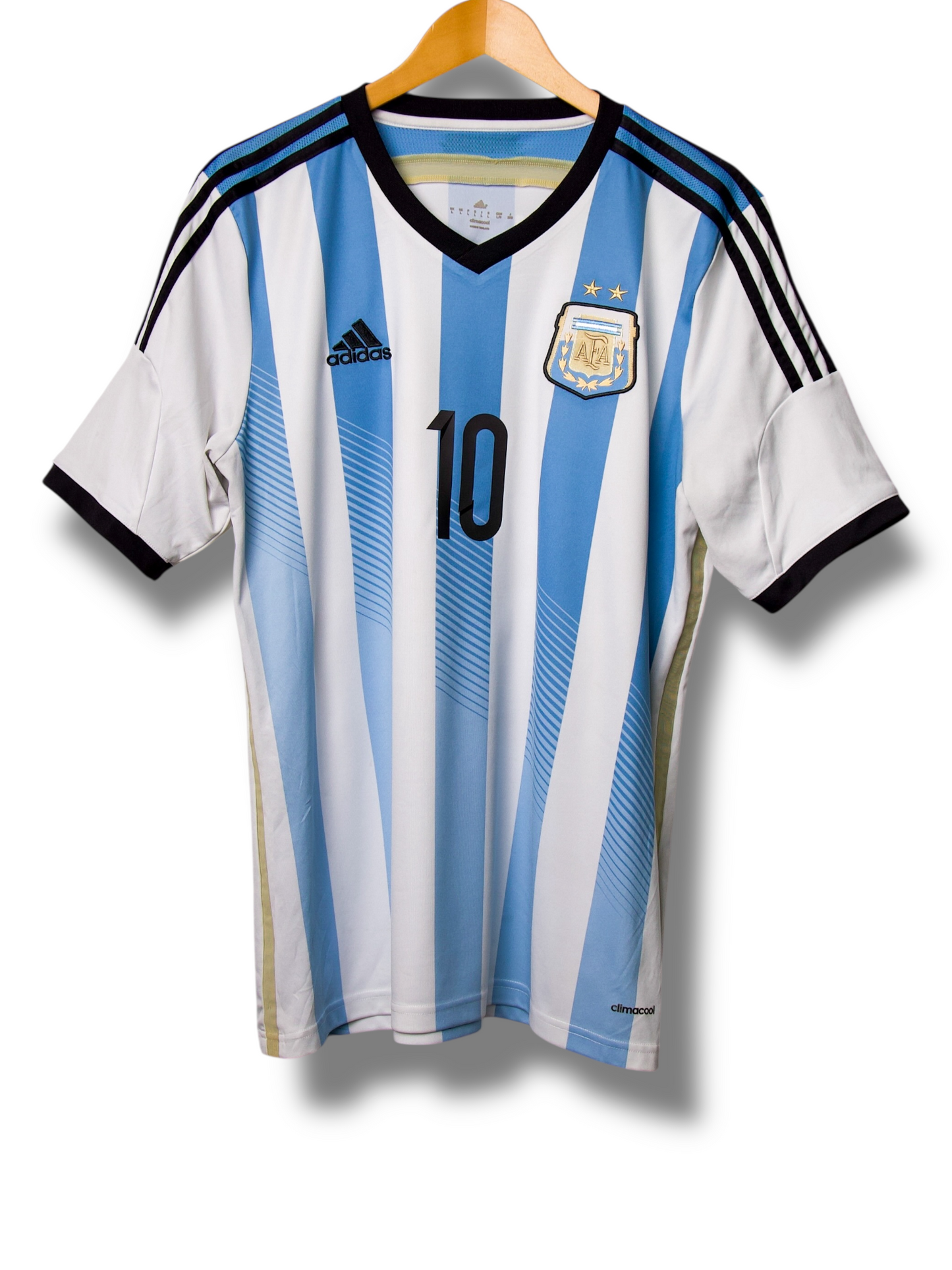 Argentinie 2014 Thuis Shirt Messi #10 (L)