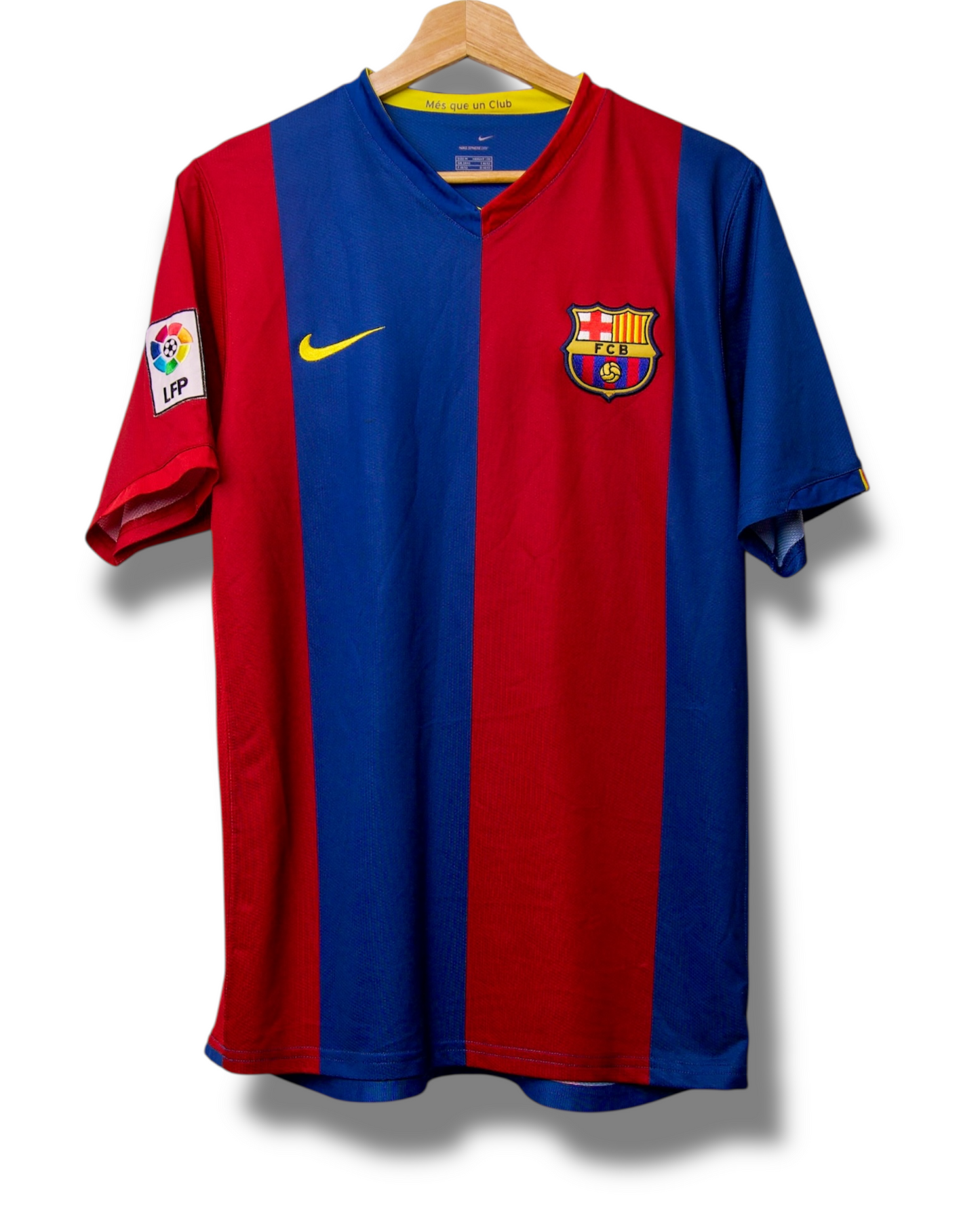 Barcelona 2006/2007 Thuis Shirt Messi #19 (M)