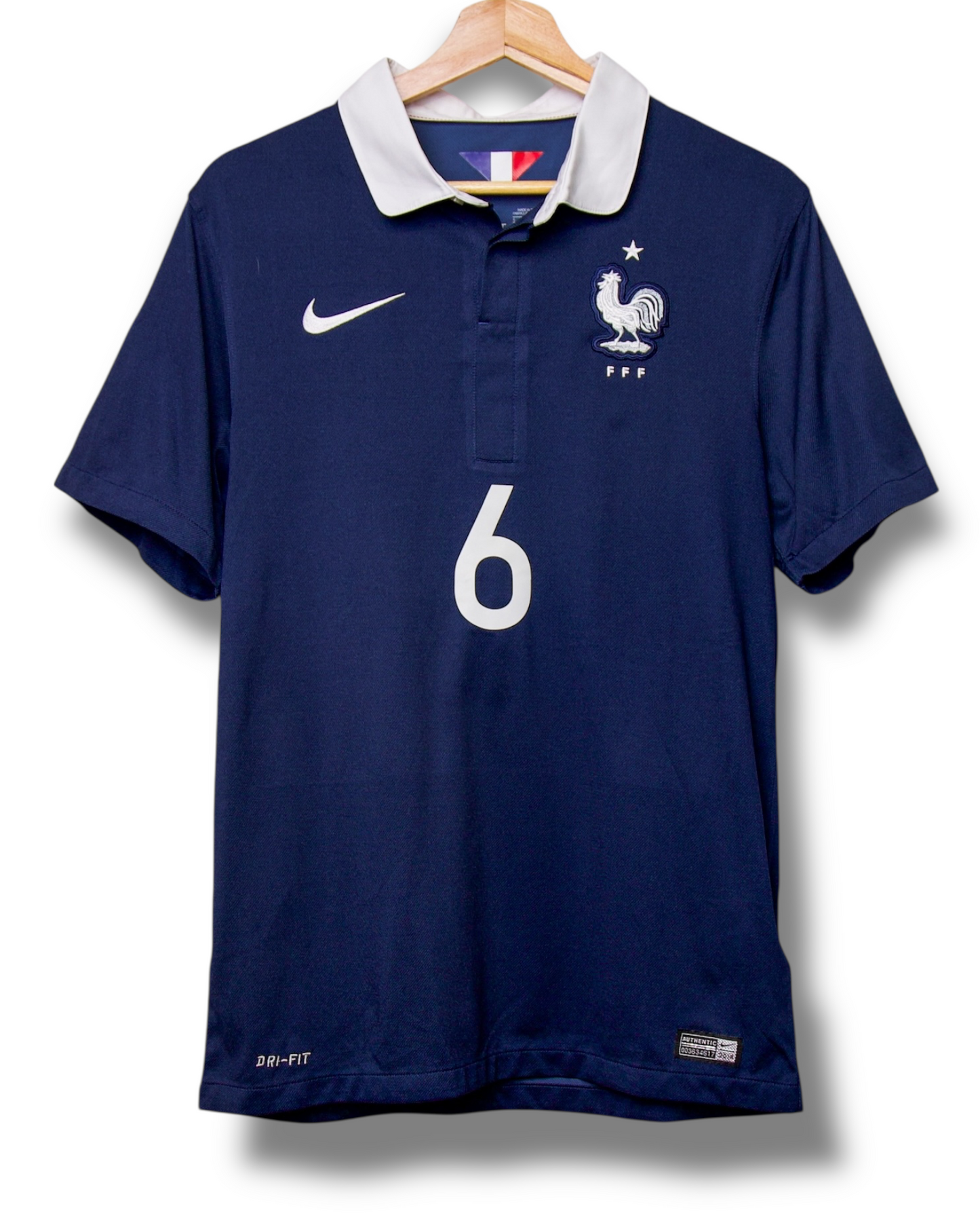 Frankrijk 2014 Thuis Shirt Cabaye #6 (S)