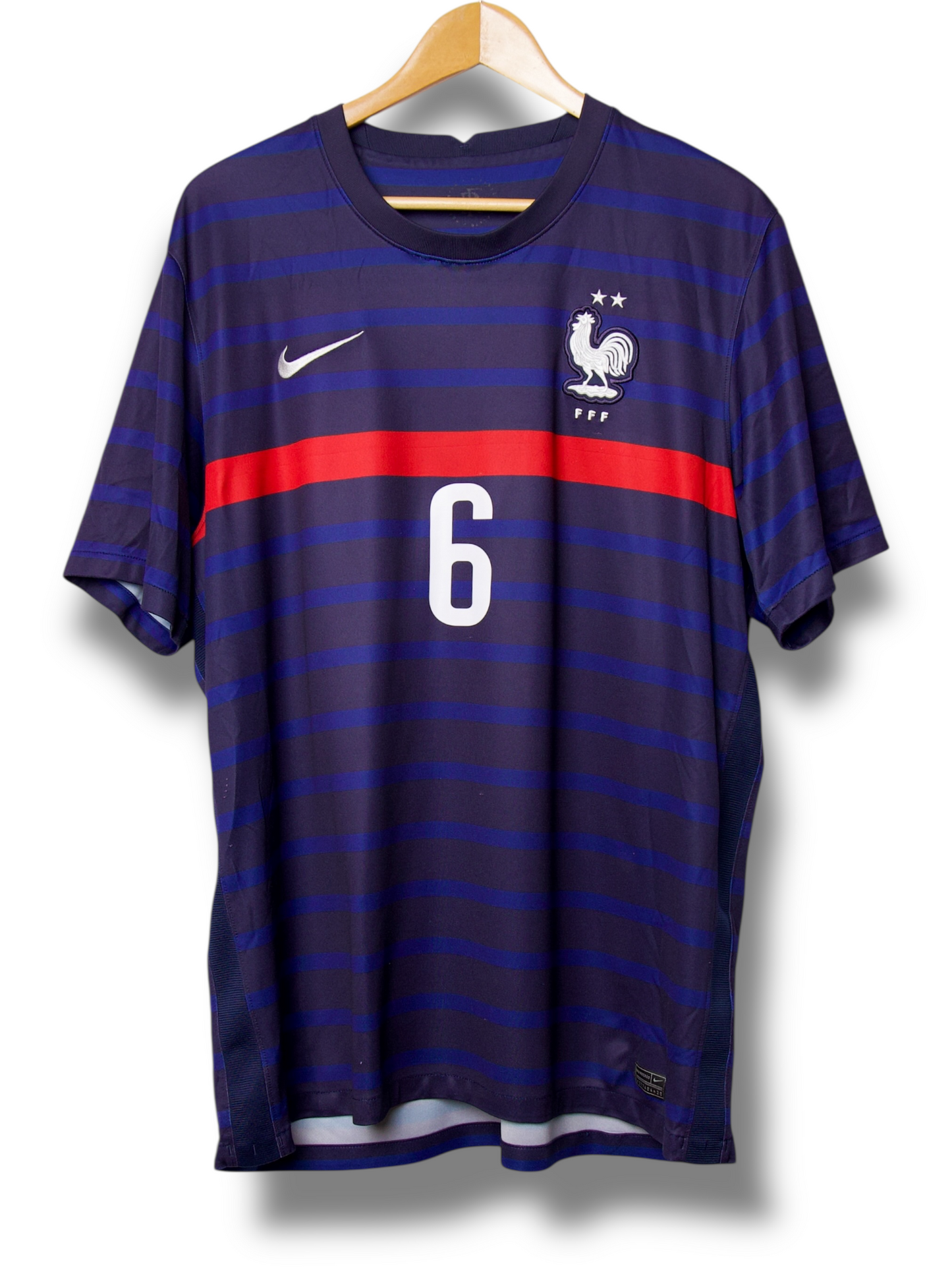 Frankrijk 2020 Thuis Shirt Pogba #6 (XL)