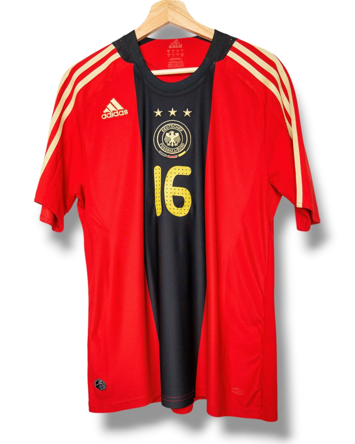 Duitsland 2008 Uit Shirt Lahm #16 (M)