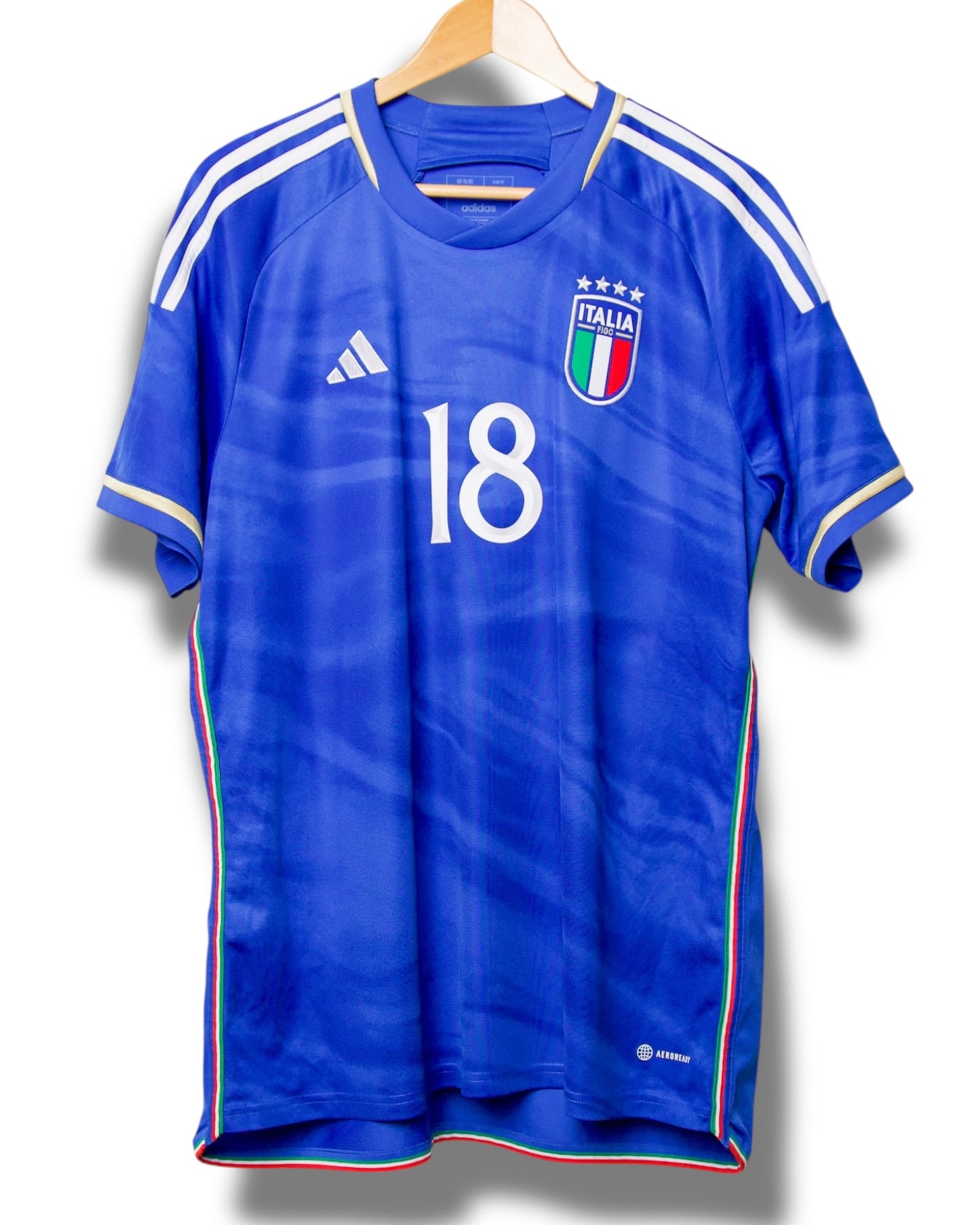 Italie 2023 Thuis Shirt Barella #18 (XXL)