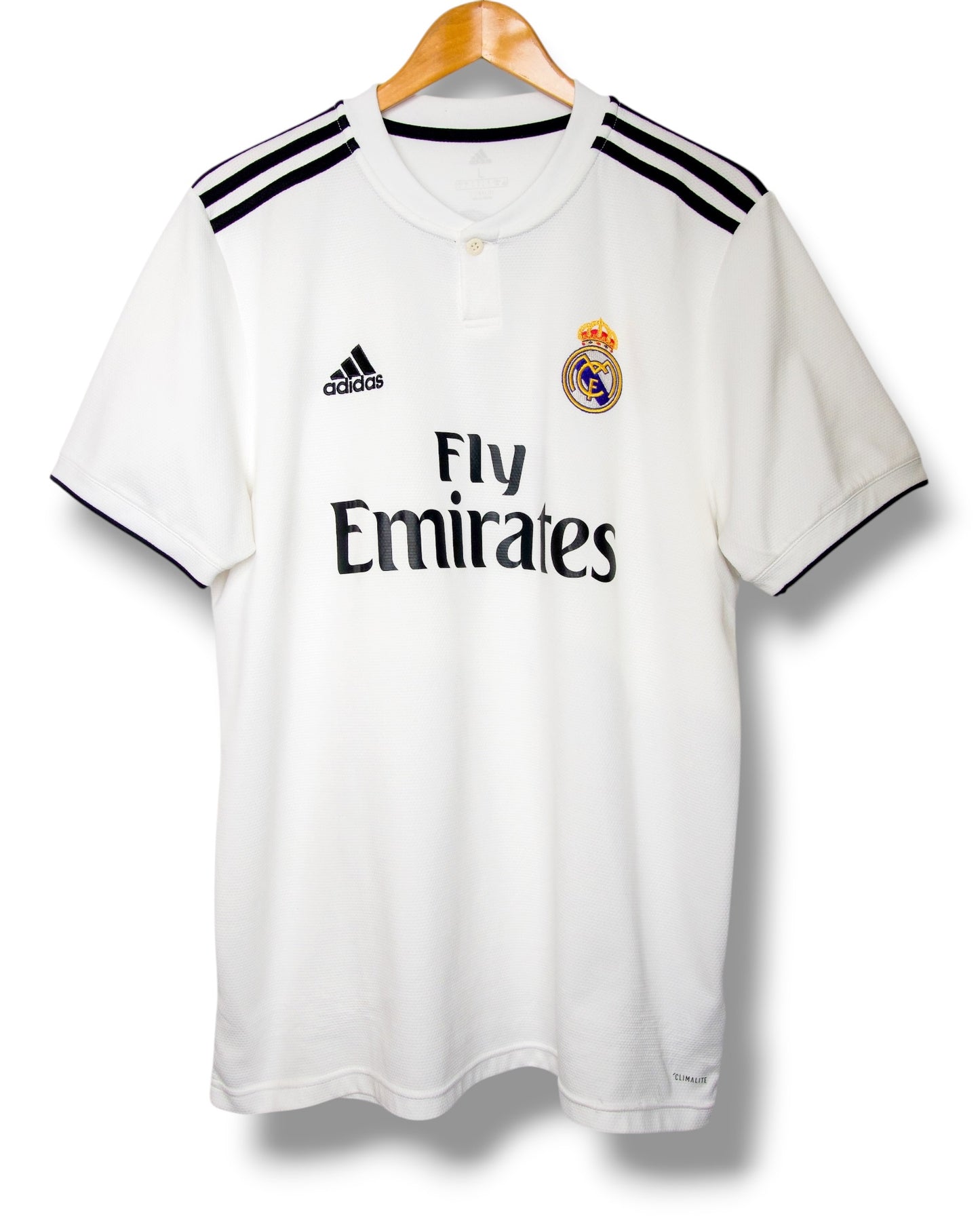 Real Madrid 2018/2019 Thuis shirt Benzema #9 (L)