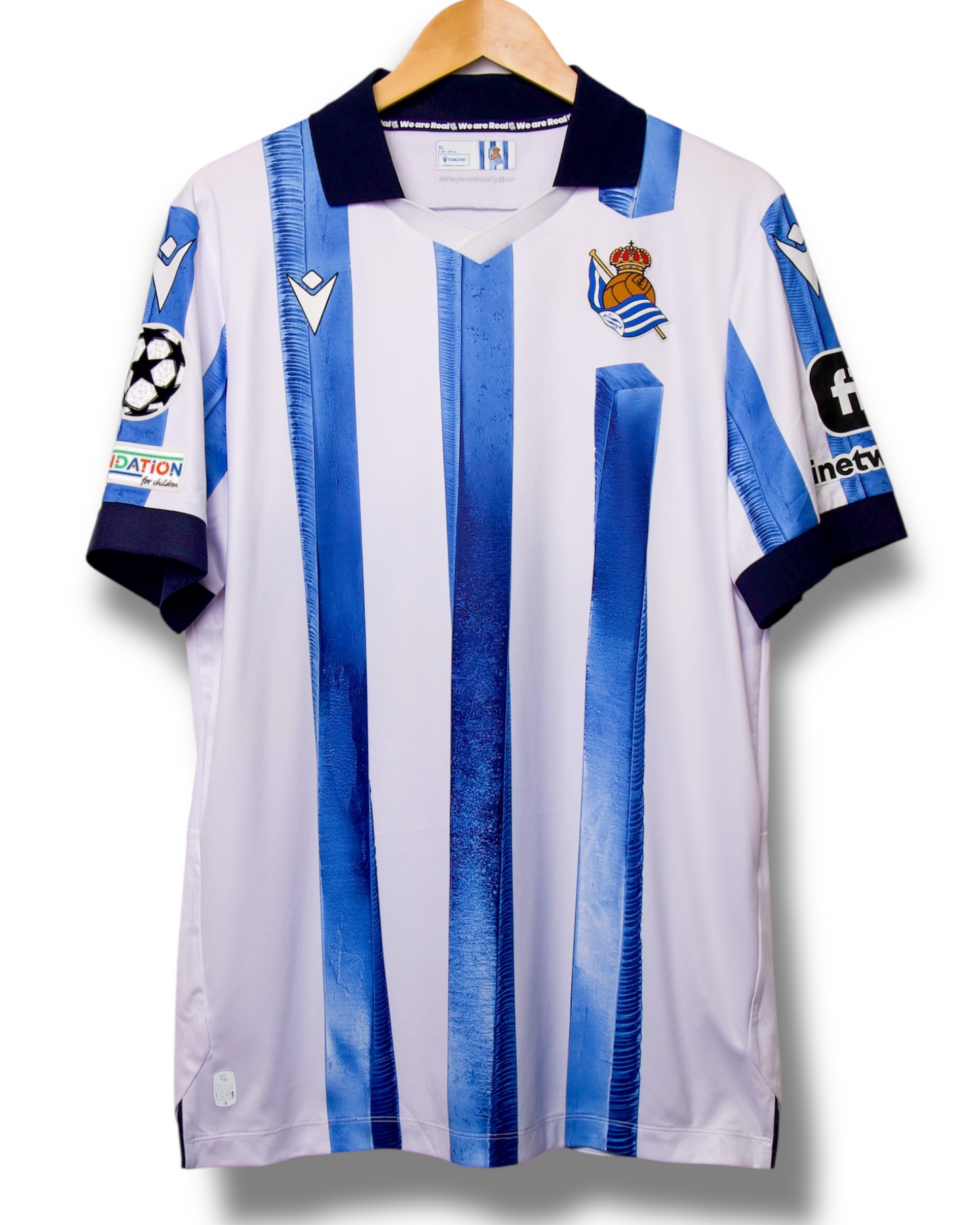 Real Sociedad 2023/2024 Thuis Shirt Alonso #4 (XL)
