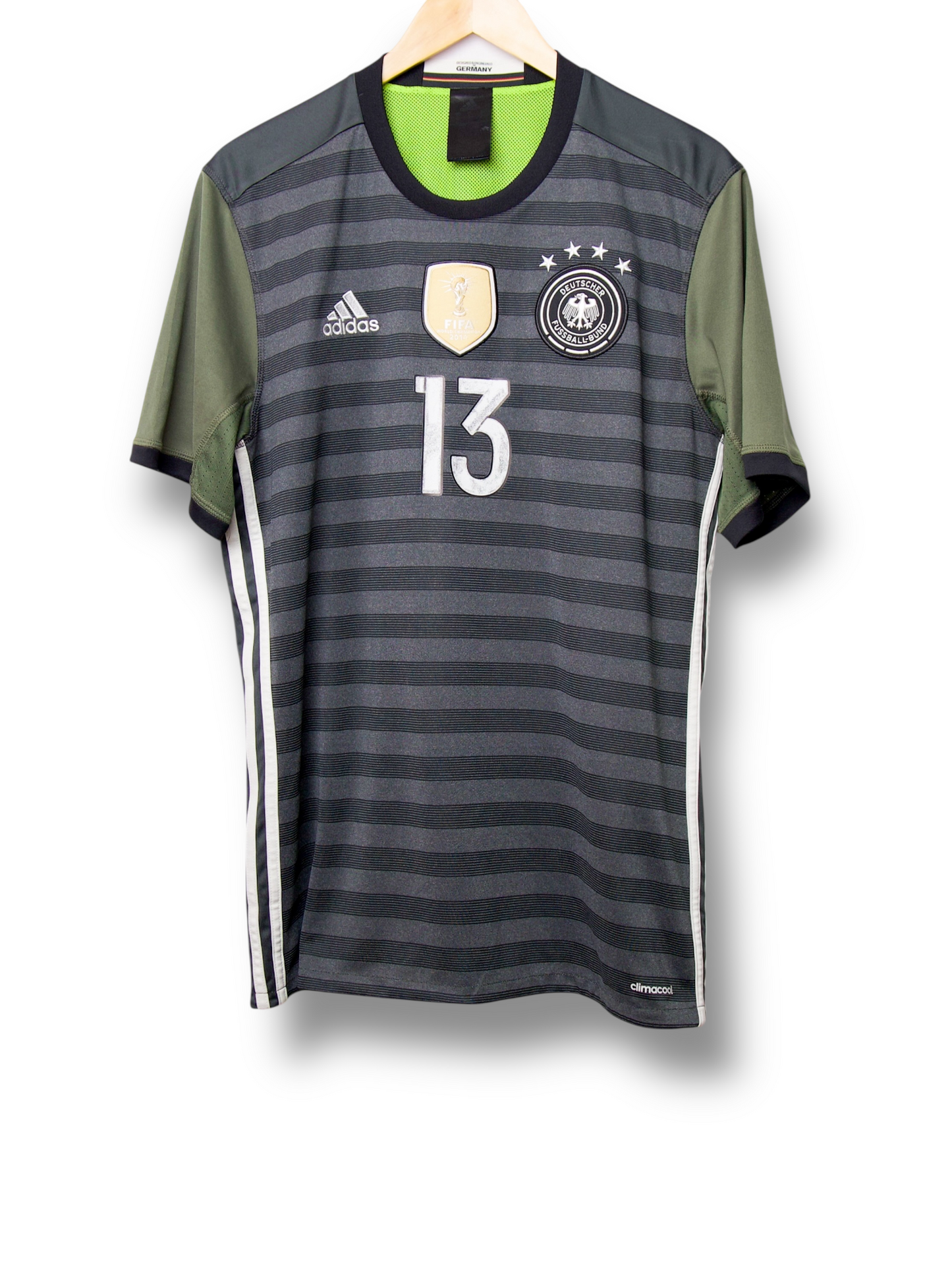Duitsland 2016 Uit Shirt Muller #13 (L)