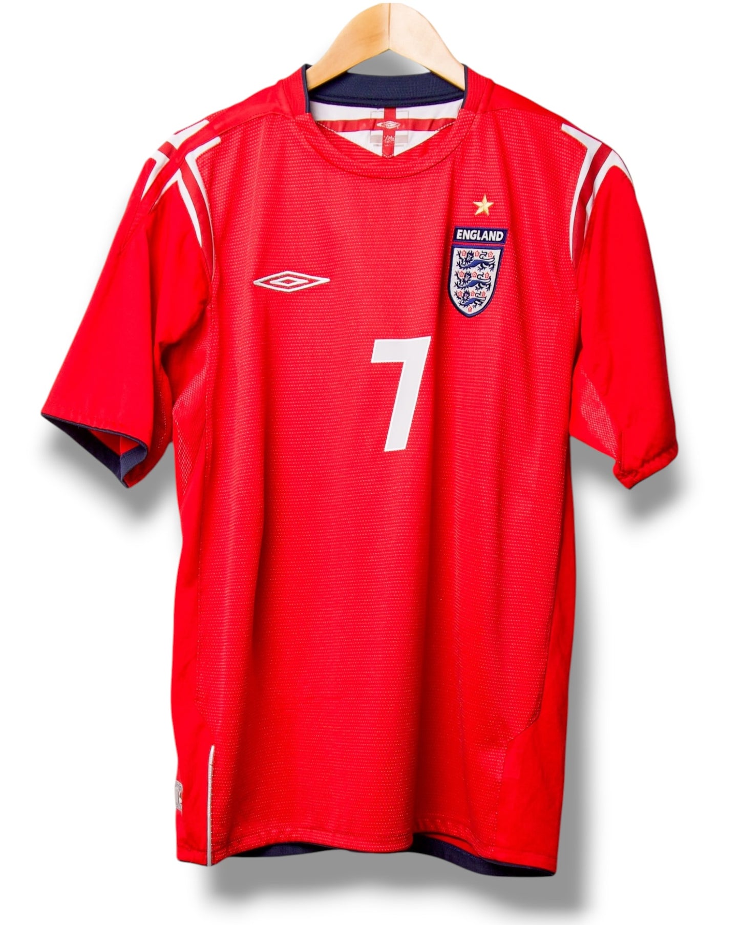 Engeland 2006 Thuis Shirt Beckham #7 (XL)
