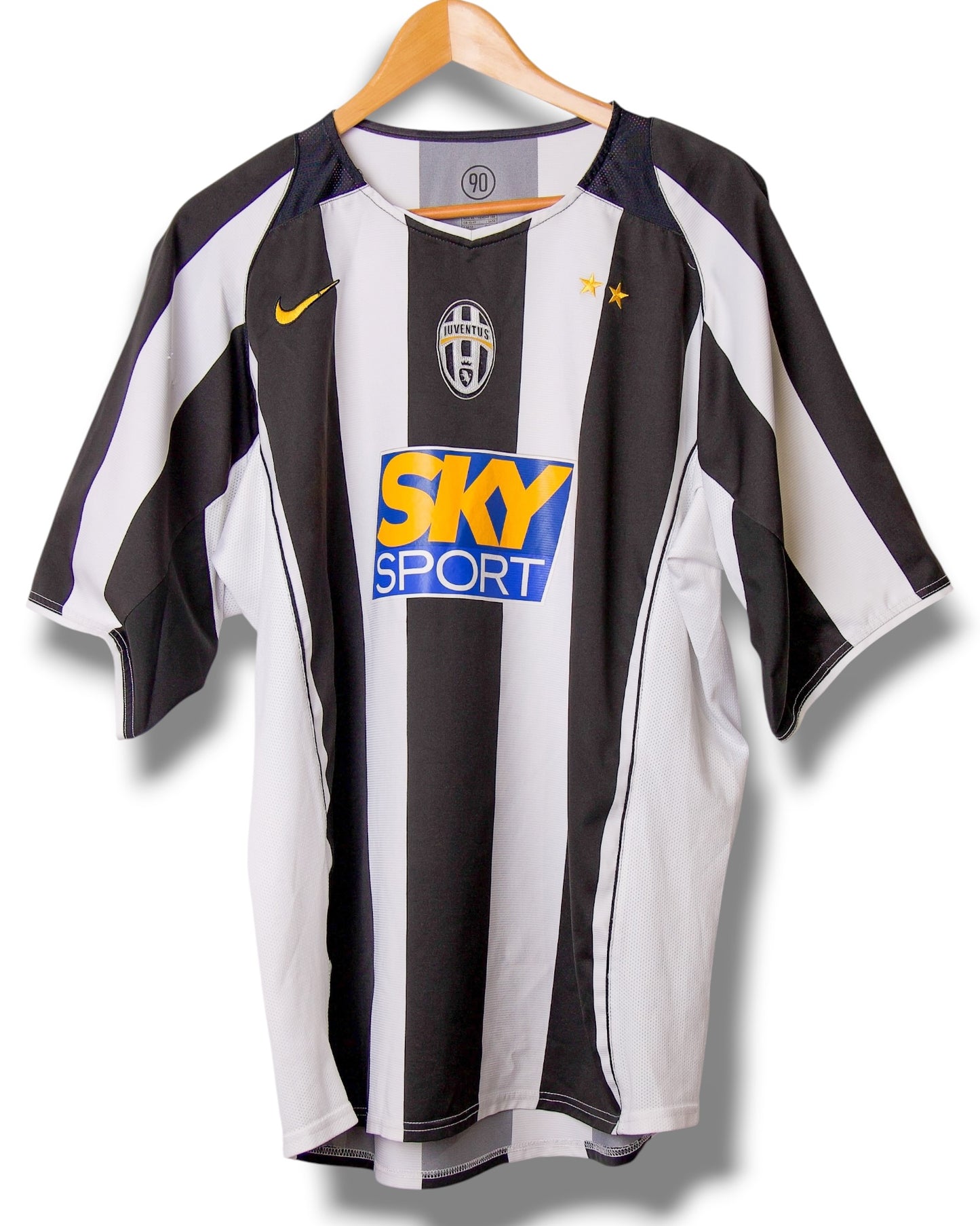 Juventus 2004/2005 Thuis Shirt Ibrahimovic #9 (XL)