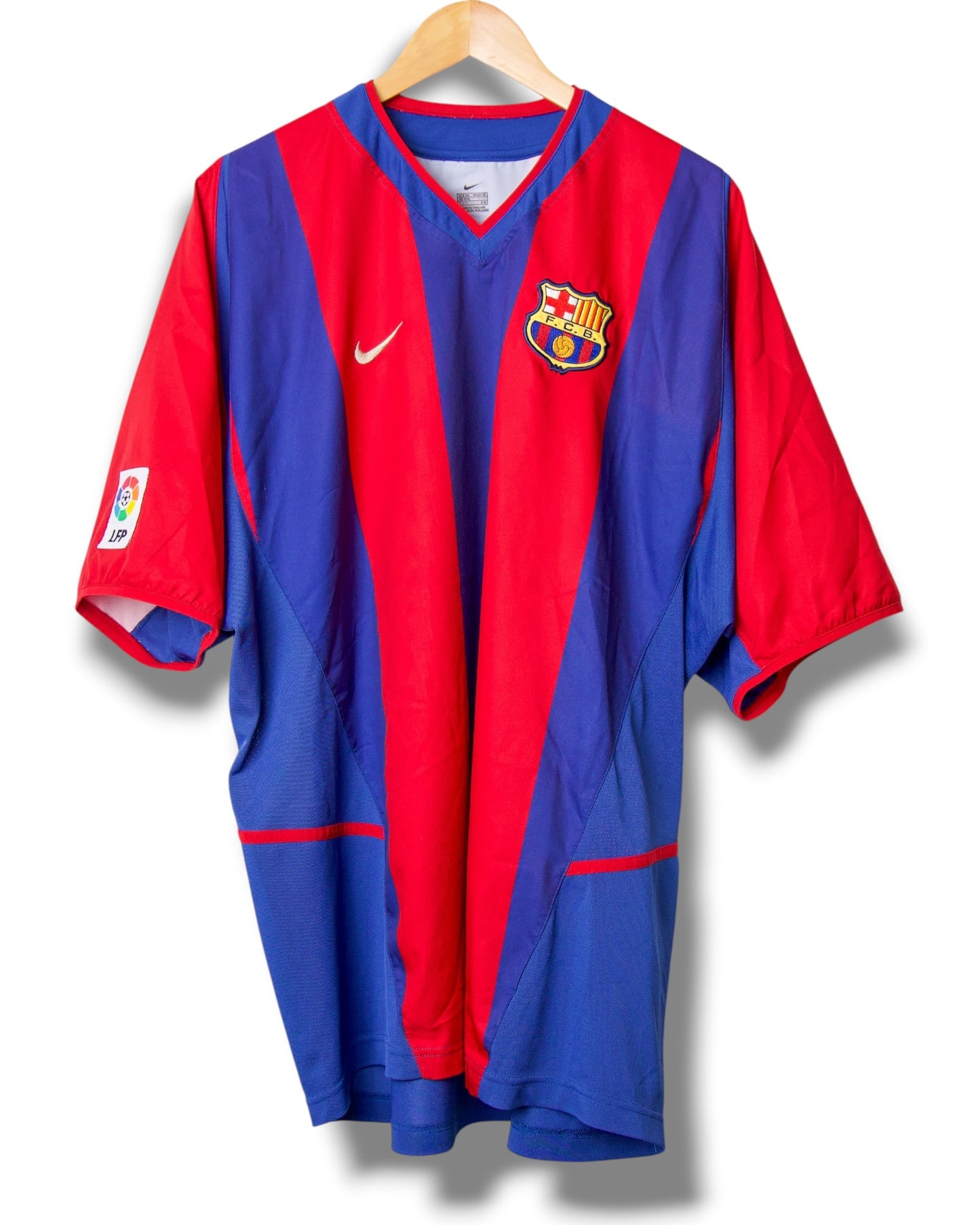 Barcelona 2002/2003 Thuis Shirt Riquelme #10 (XXL)