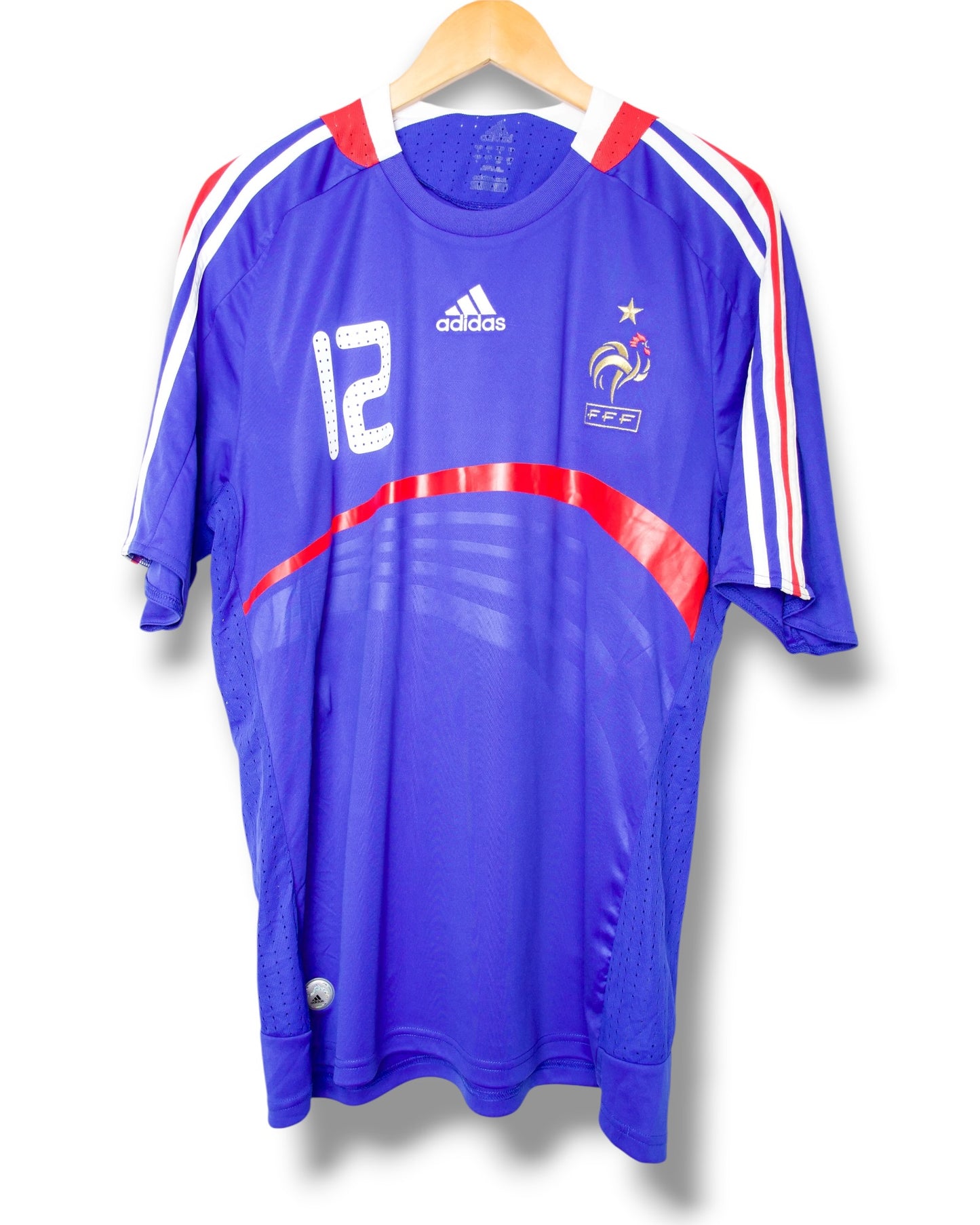 Frankrijk 2008 Thuis Shirt Henry #12 (L)
