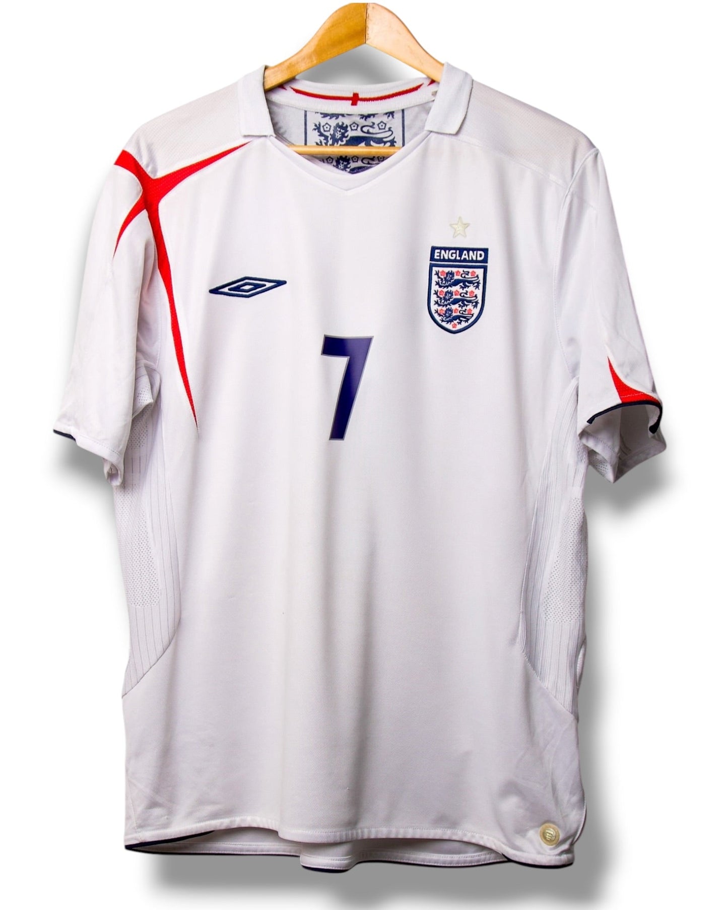 Engeland 2006 Thuis Shirt Beckham #7 (M)