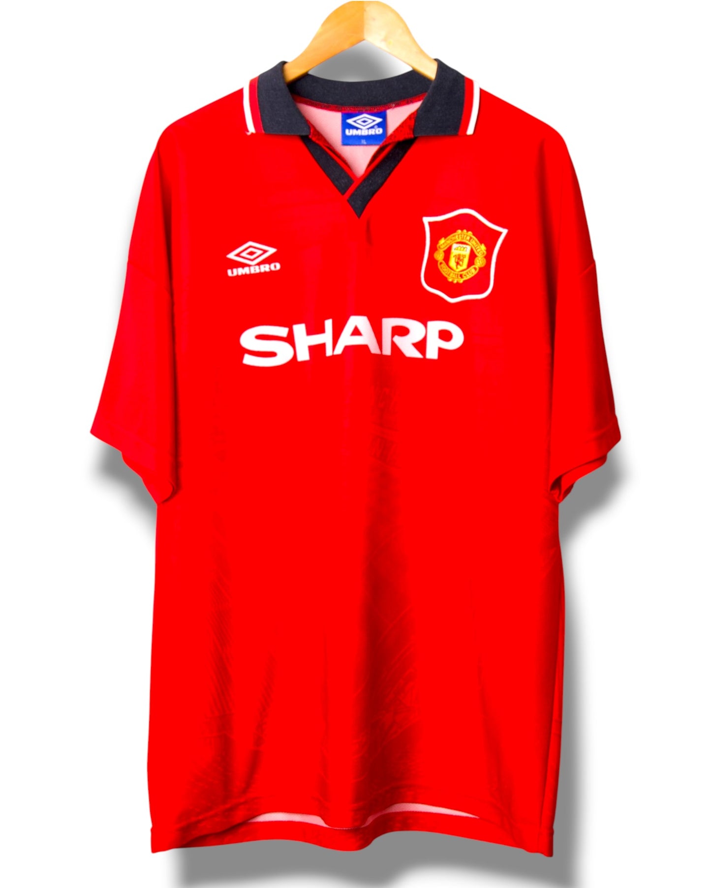 Manchester United 1994 Thuis Shirt Beckham #24 (XL)