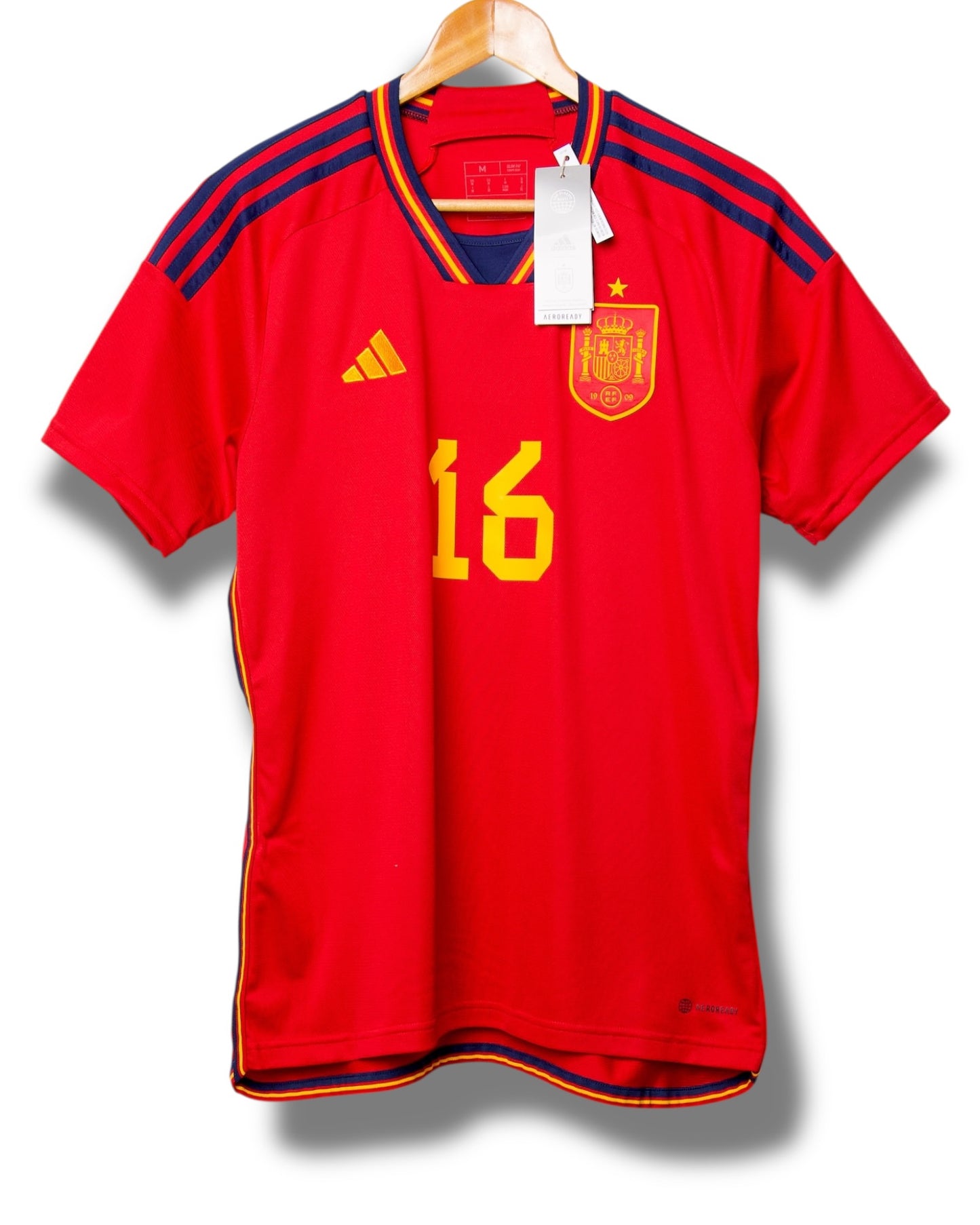 Spanje 2023 Thuis Shirt Rodri #16 (M)