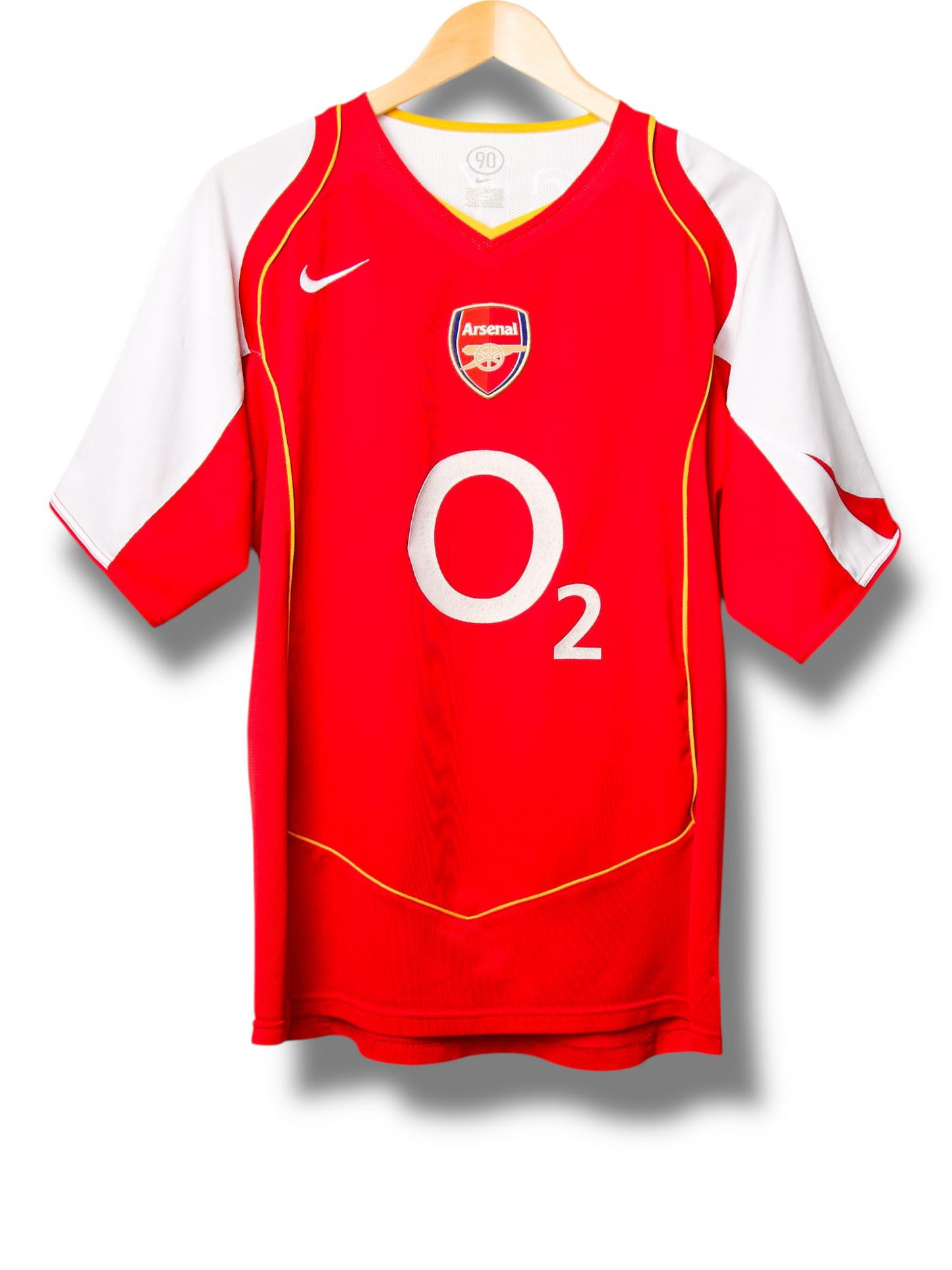 Arsenal 2004/2006 Thuis Shirt Bergkamp #10 (M)