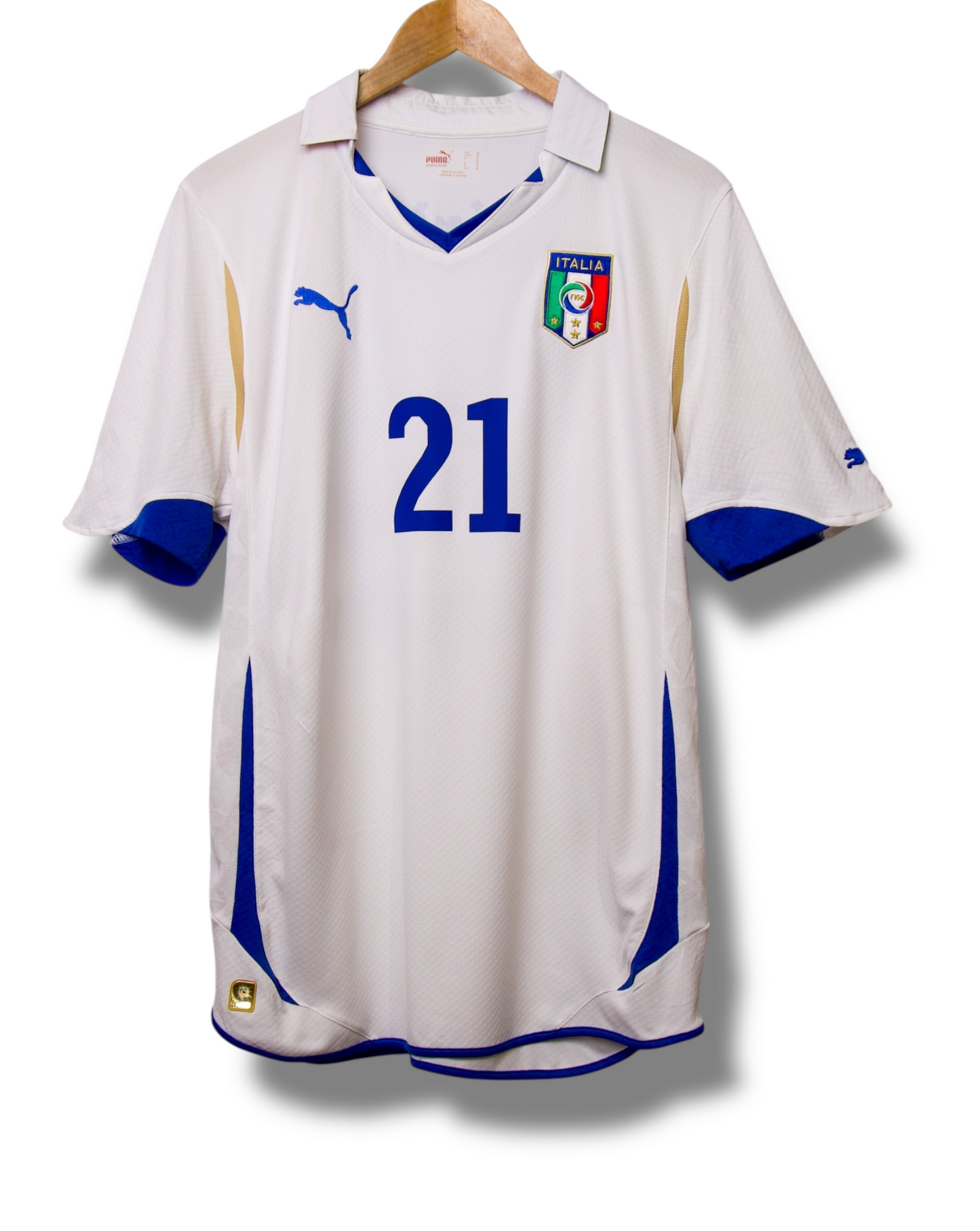 Italie 2010 Uit Shirt Pirlo #21 (M)