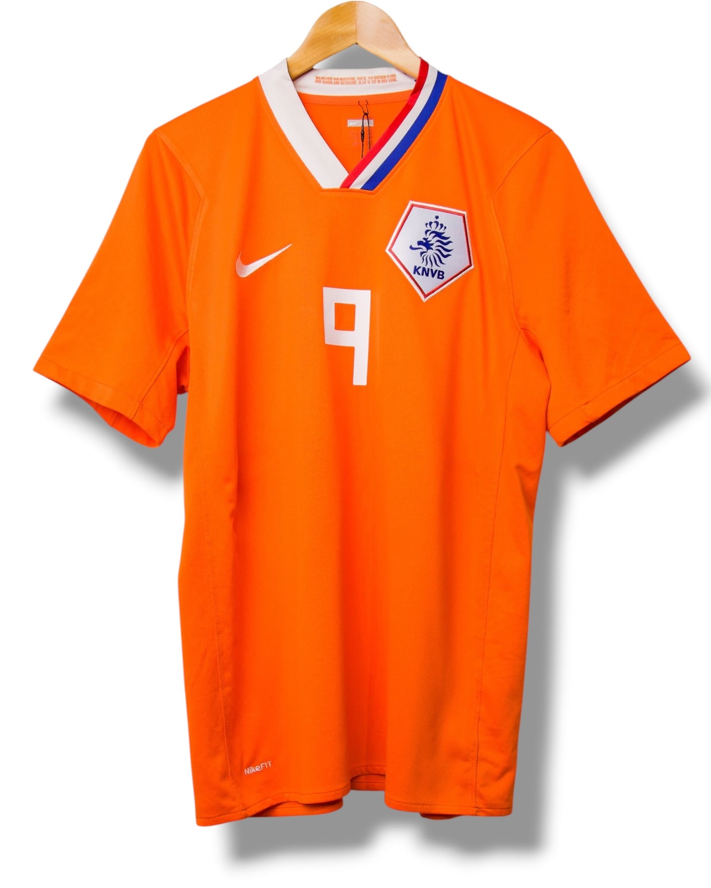 Nederland 2008 Thuis Shirt V. Nistelrooy #9 (L)