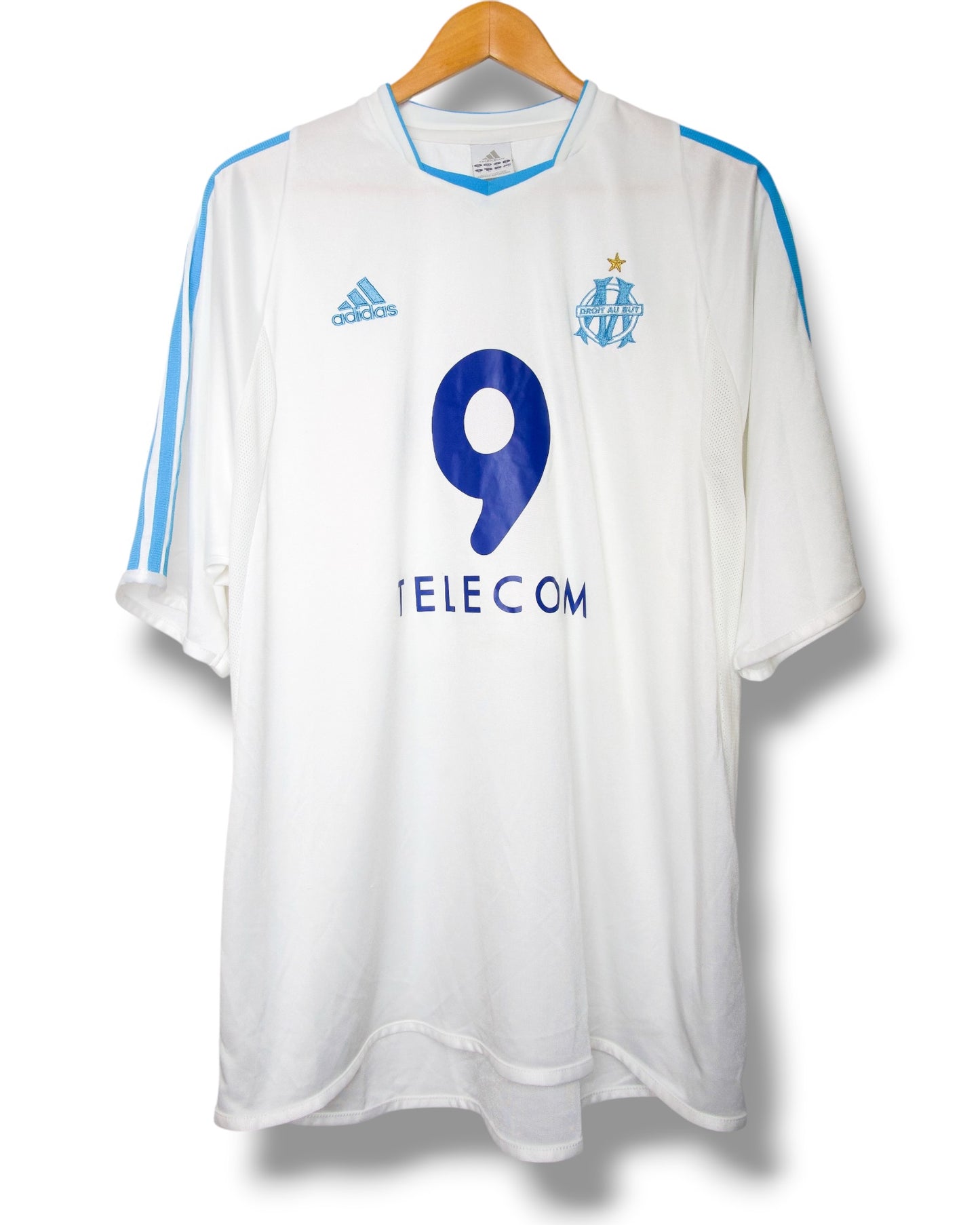 Olympique Marseille 2003/2004 Thuis Shirt Drogba #11 (XL)