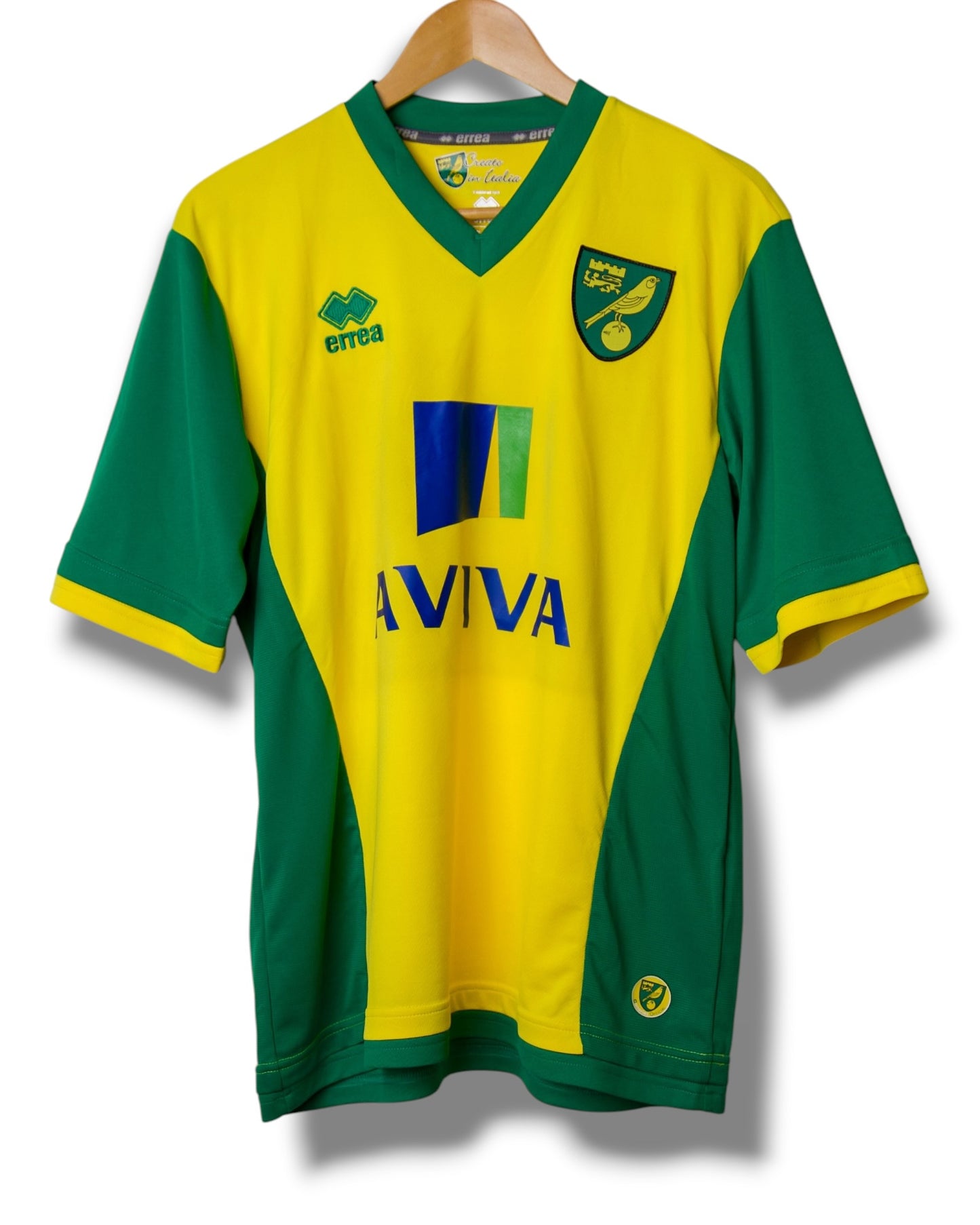 Norwich City 2013/2014 Thuis Shirt V. Wolfswinkel #9 (L)