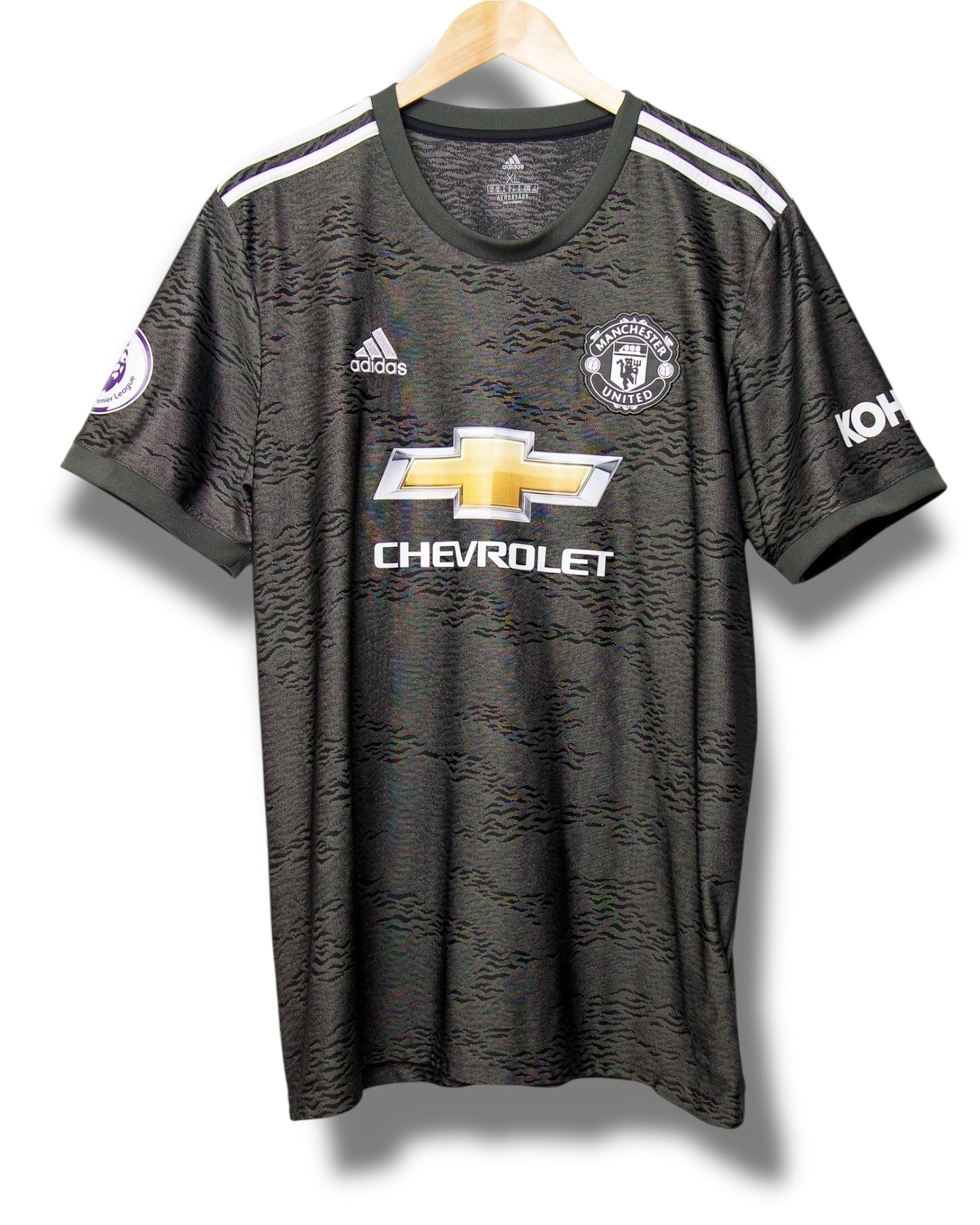 Manchester United 2020/2021 Uit Shirt Donny vd Beek #34 (XL)