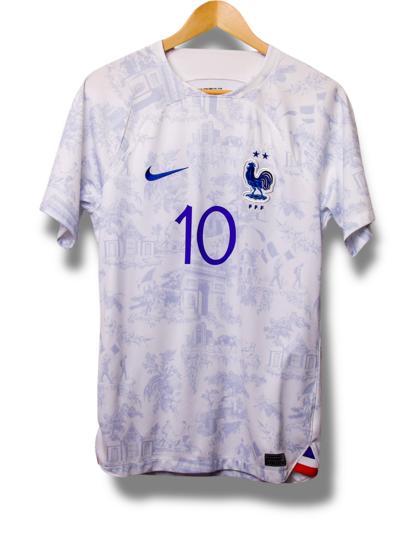 Frankrijk 2022 Uit Shirt Mbappe #10 (S)