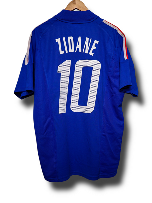 Frankrijk 2002 Thuis Shirt (M) Zidane