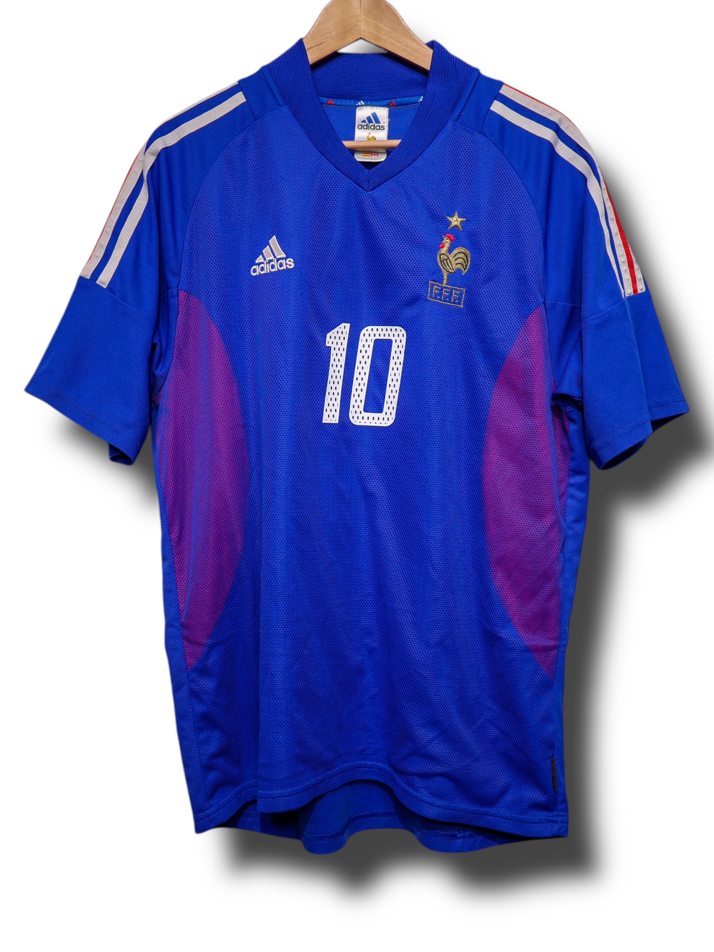 Frankrijk 2002 Thuis Shirt (M) Zidane