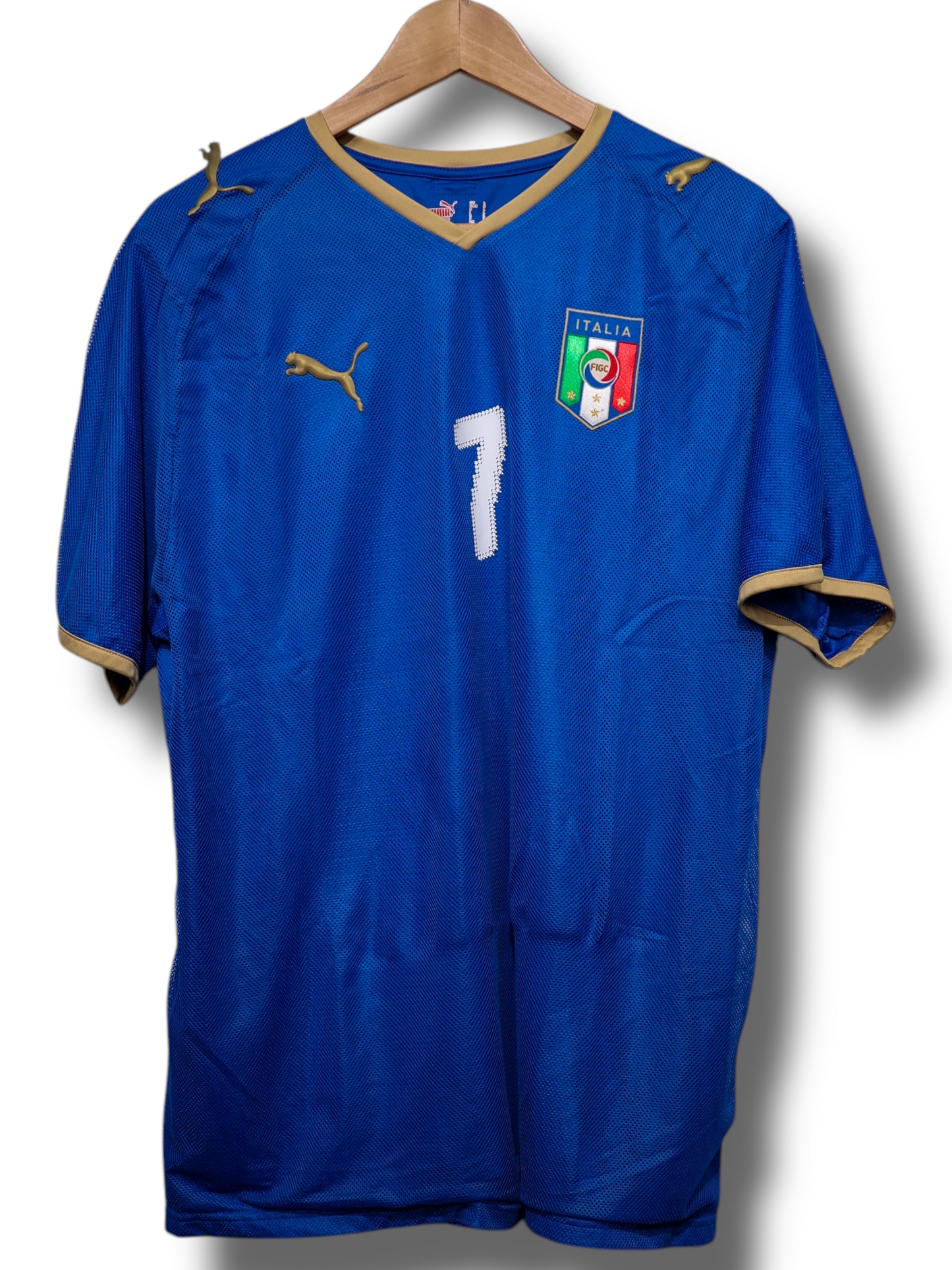 Italy Home Shirt 2007 (L) Del Piero