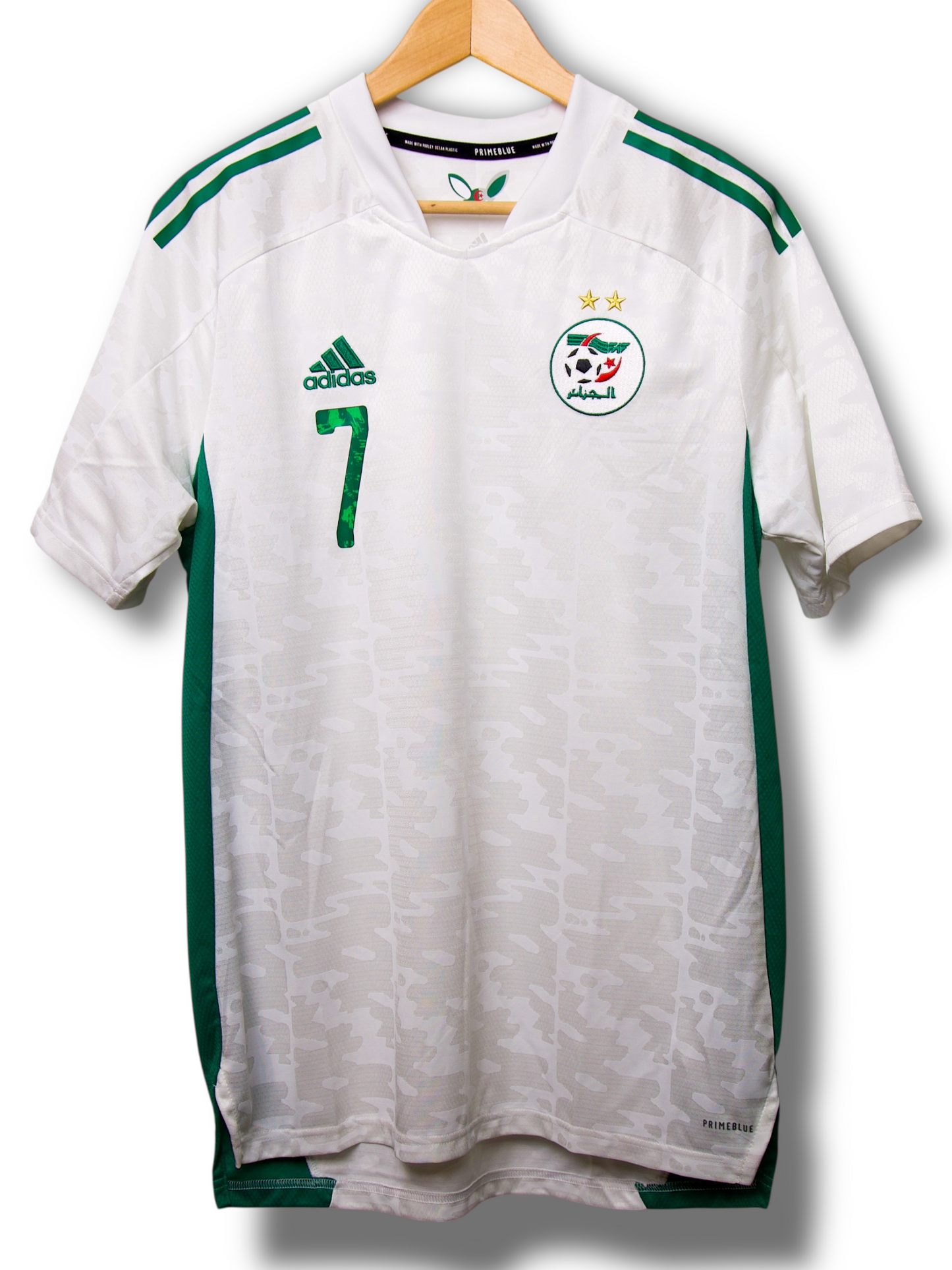 Algerije 2021 Thuis Shirt Mahrez #7 (L)
