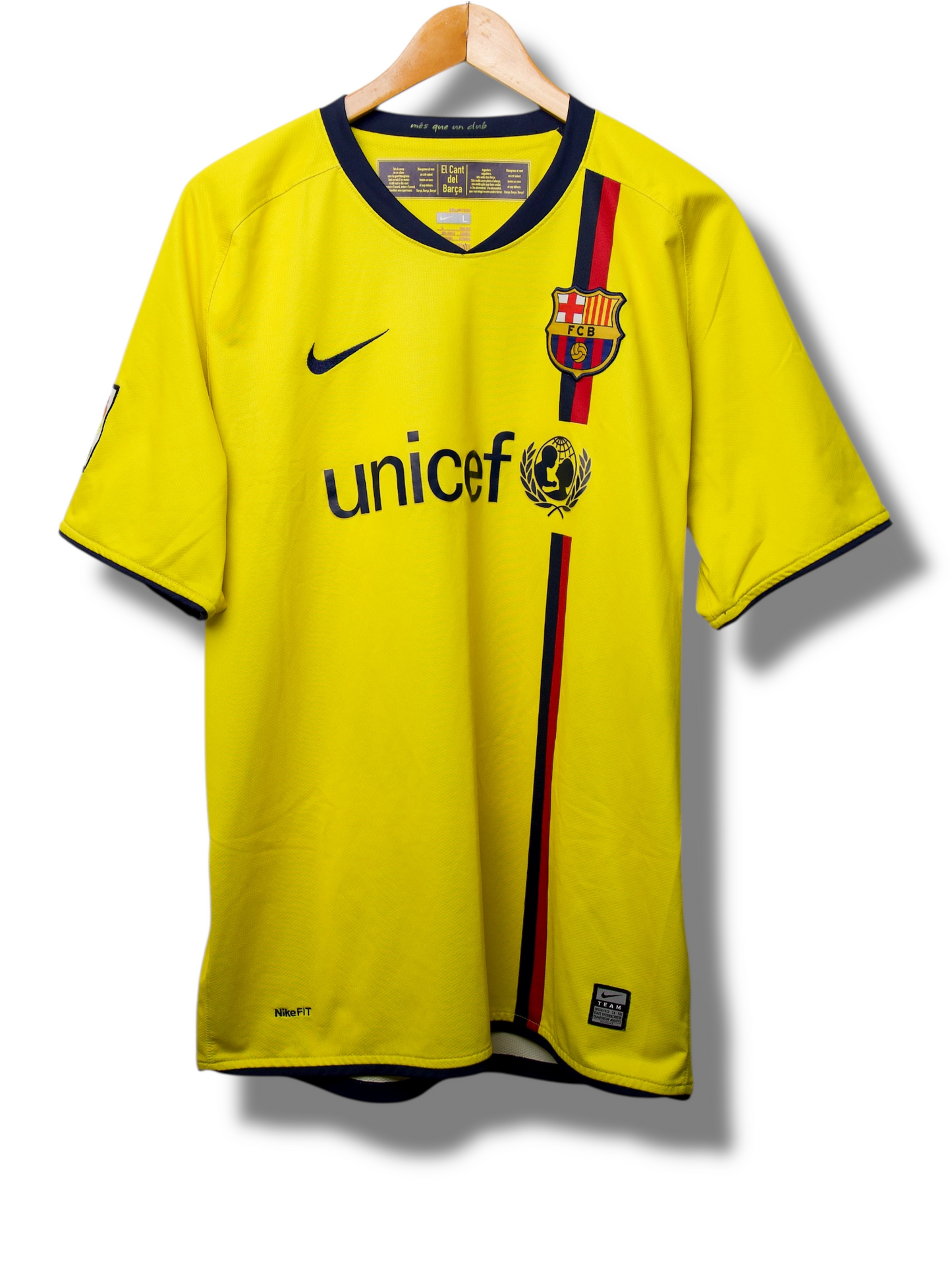 Barcelona 2008/2009 Uit Shirt Henry #14 (L)