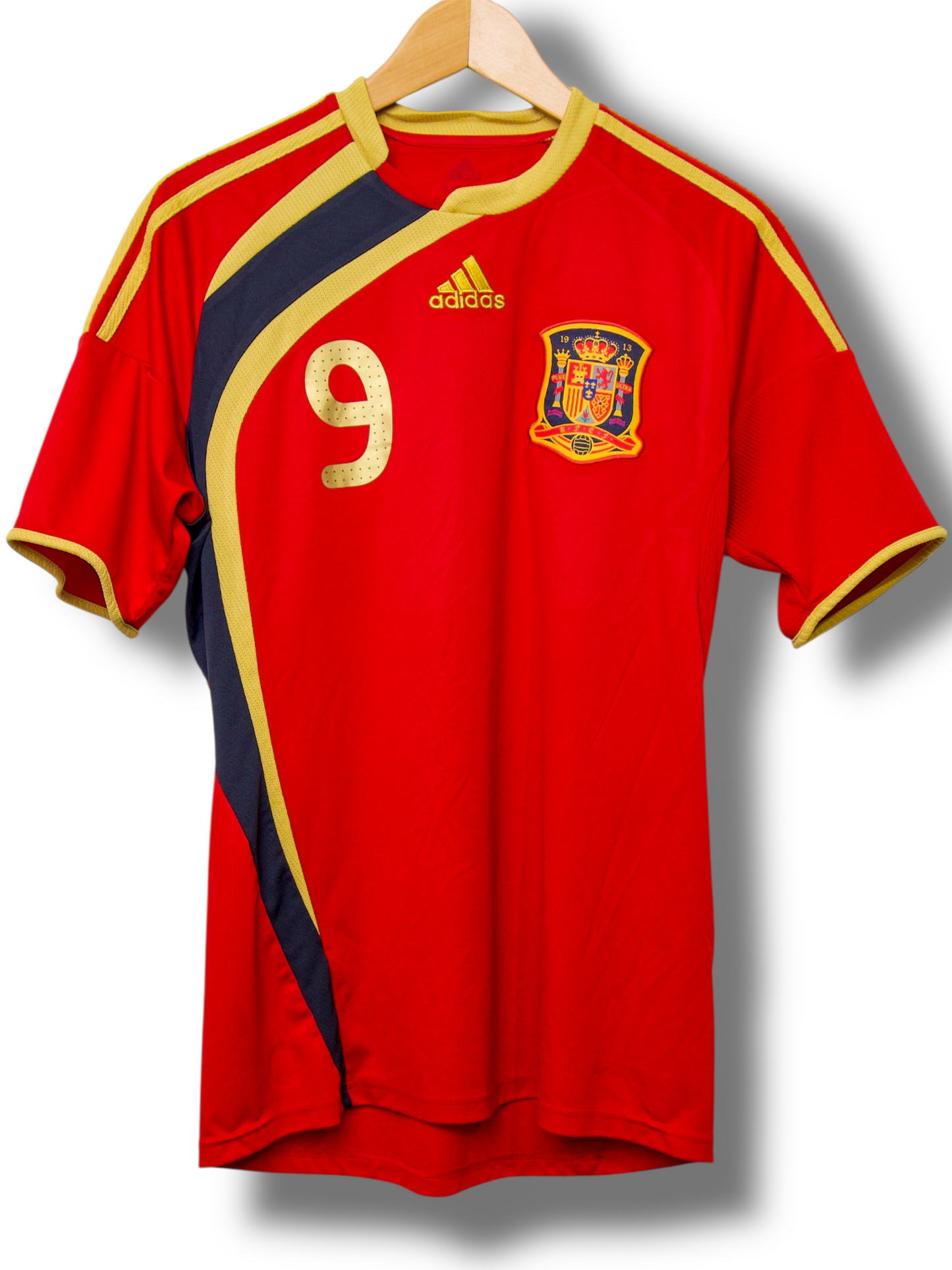 Spanje 2009 Thuis Shirt Torres #9 (M)