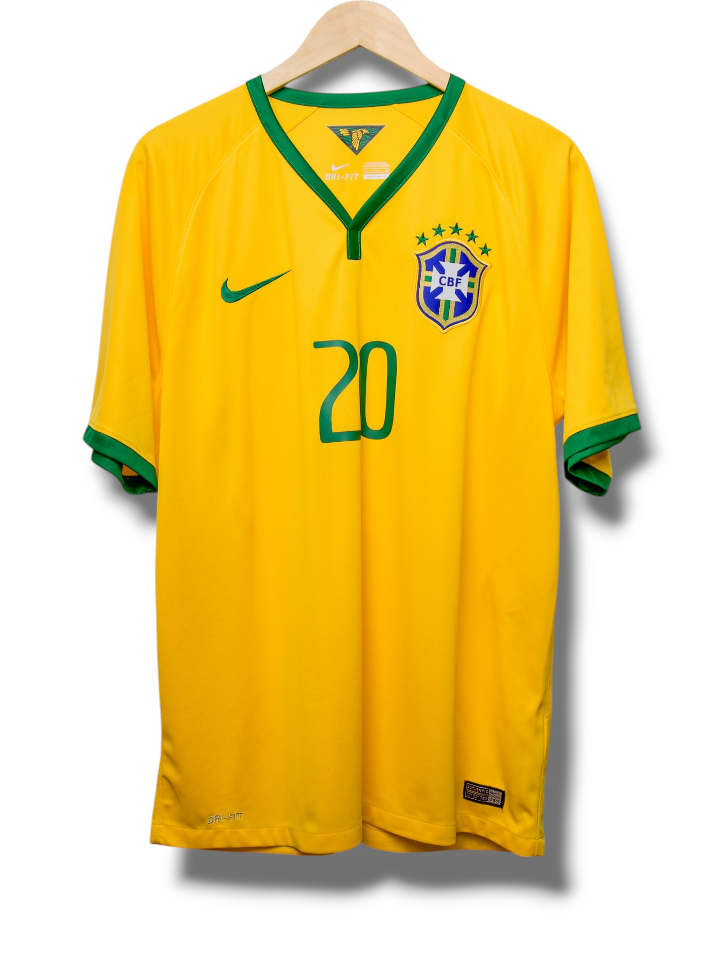 Brazilië 2014 Thuis Shirt Kaká #20 (XL)