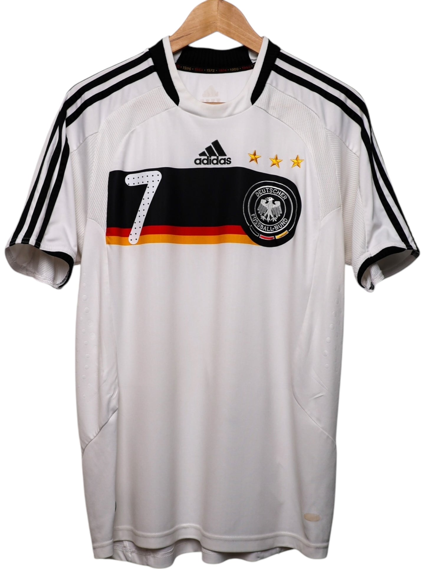 Duitsland 2008 Thuis Shirt Schweinsteiger #7 (S)