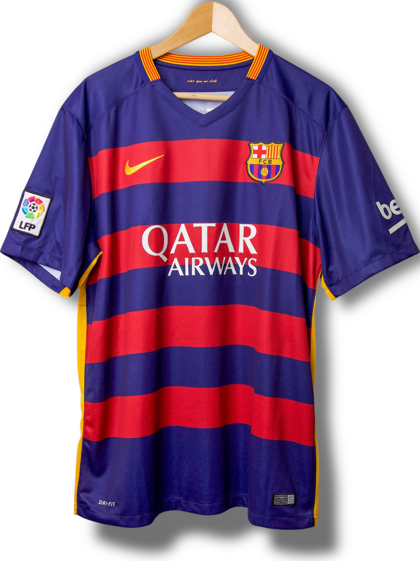 Barcelona 2015/2016 Thuis Shirt Messi #10 (XL)