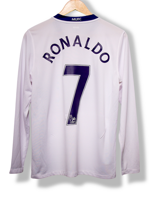 Manchester United 2008/2009 Uit Shirt Ronaldo #7 Longsleeve (S)