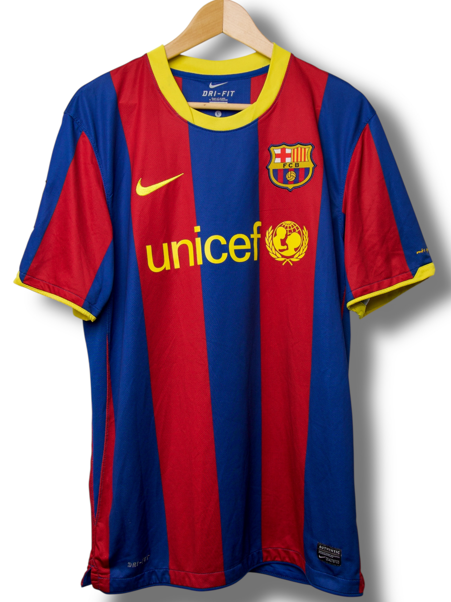 Barcelona 2010/2011 Thuis Shirt Messi #10 (L)