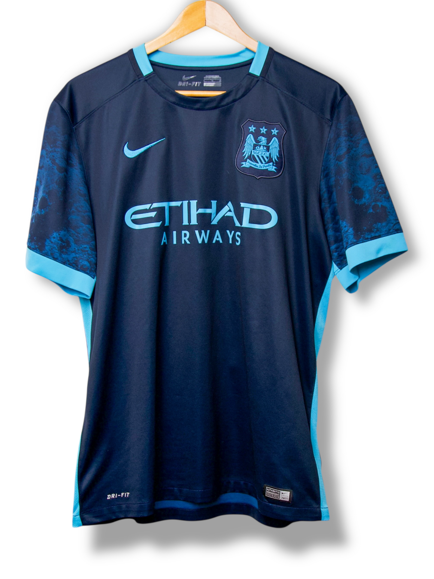 Manchester City 2015/2016 Uit Shirt Kun Agüero #10 (L)