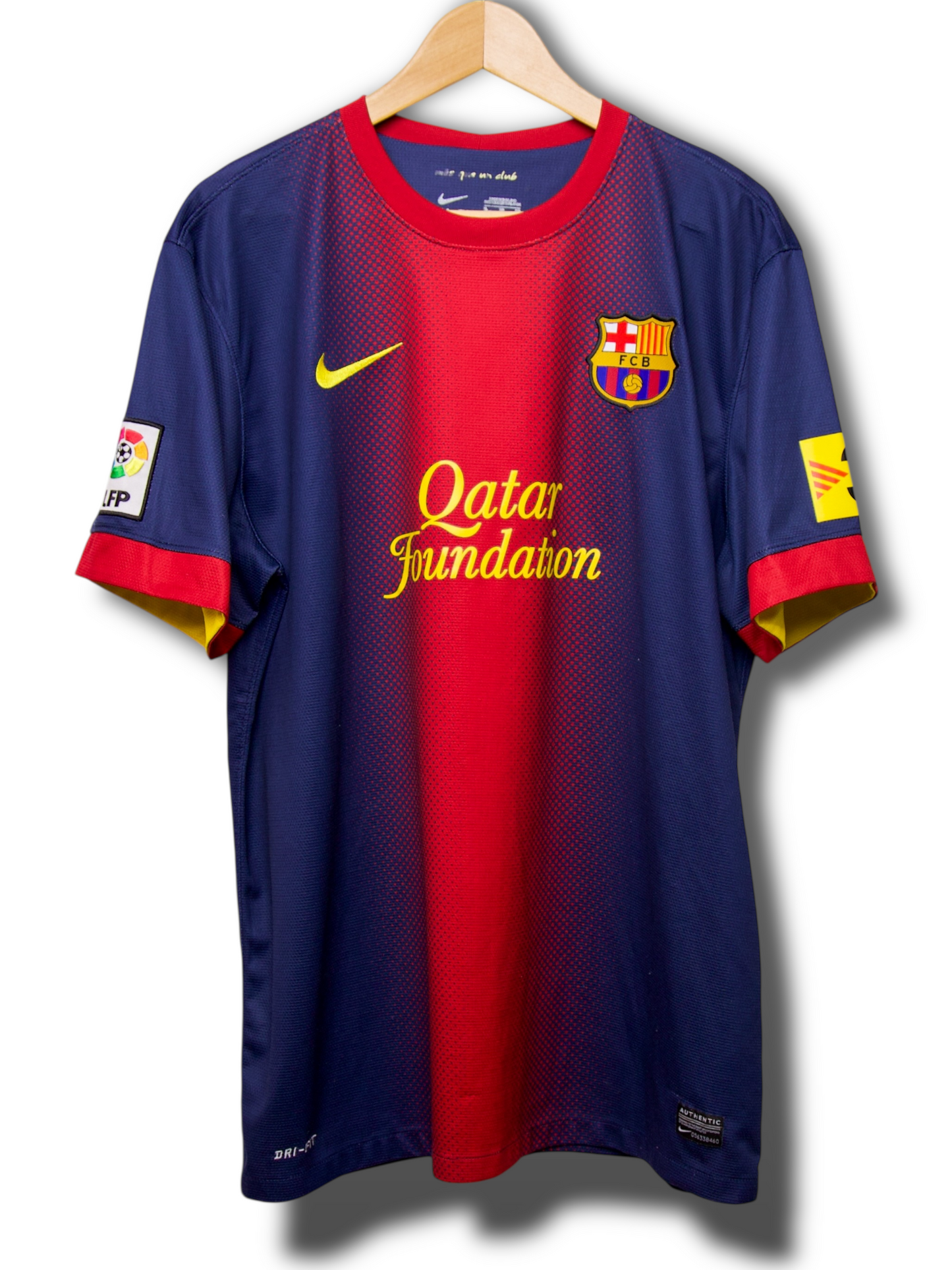 Barcelona 2012/2013 Thuis Shirt Iniesta #8 (XL)