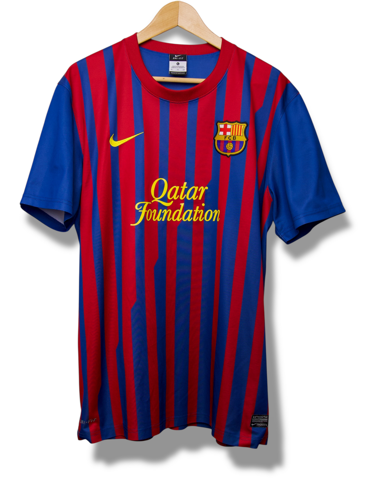 Barcelona 2011/2012 Thuis Shirt Messi #10 (XL)