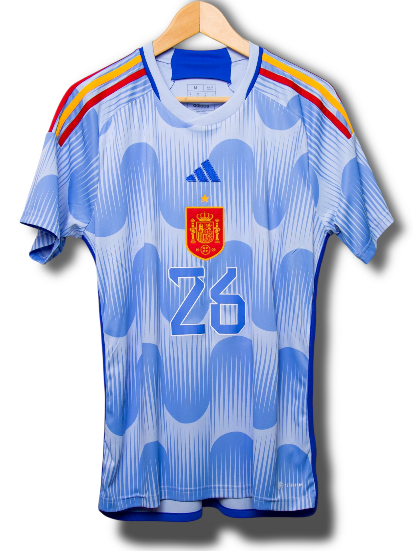 Spanje 2022 Uit Shirt Pedri #26 (M)