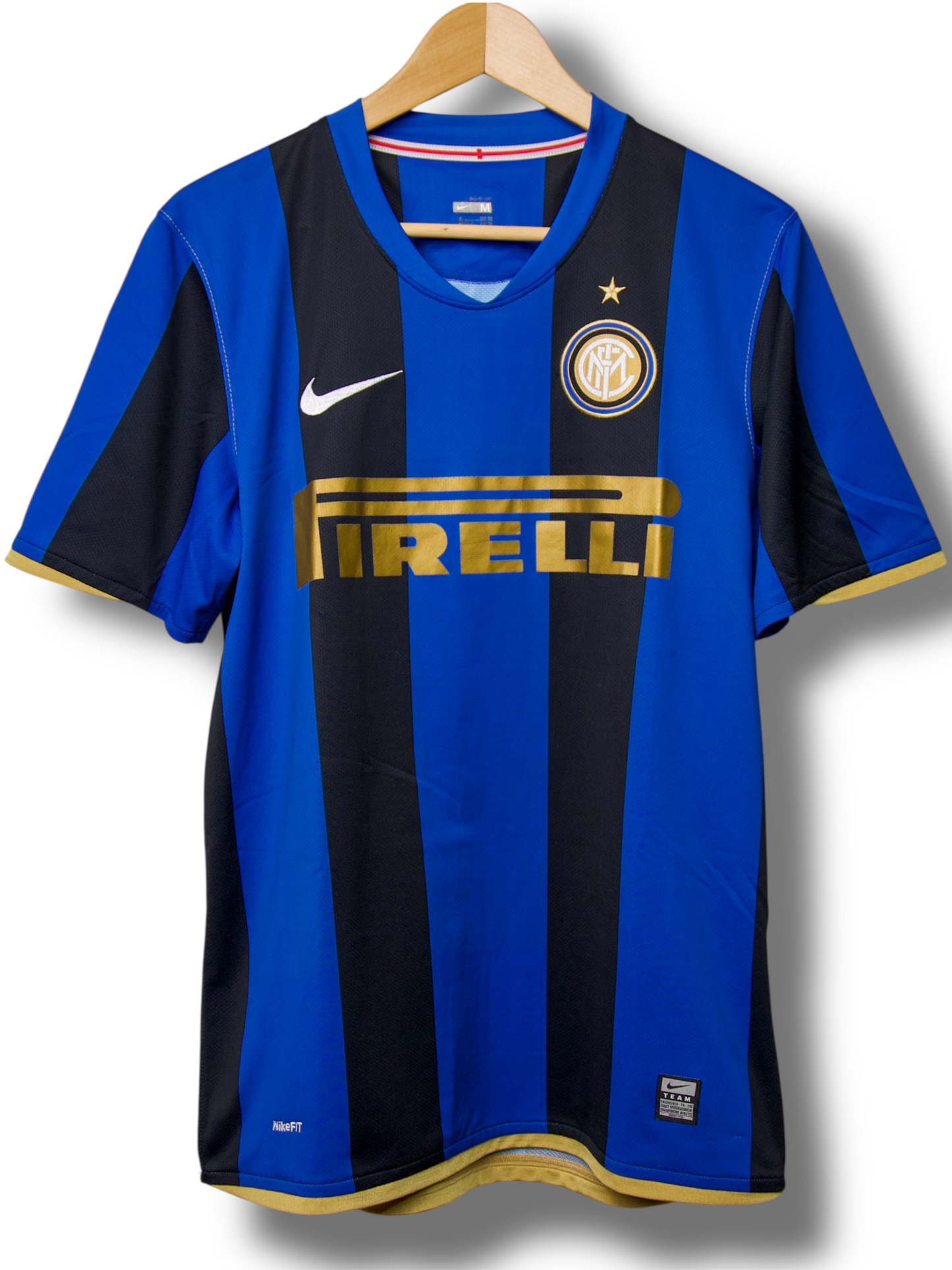 Inter Milan 2008/2009 Thuis Shirt Ibrahimović #8 (M)