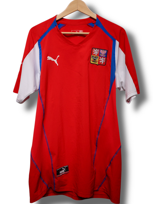 Tsjechië 2004 Thuis Shirt (XL)