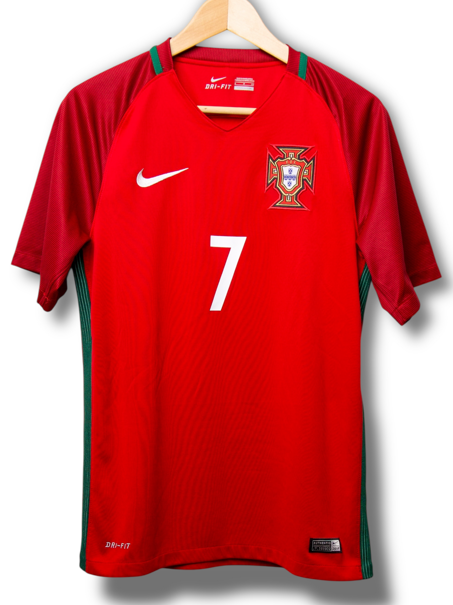 Portugal 2016 Thuis Shirt Ronaldo #7 (S)