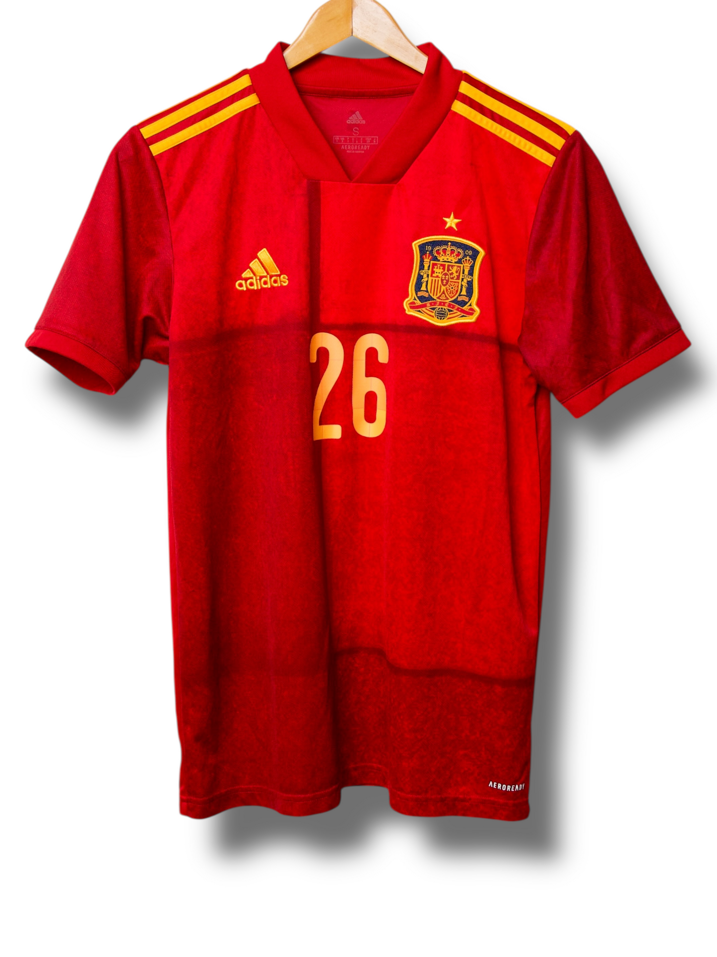 Spanje 2020 Thuis Shirt Pedri #26 (S)