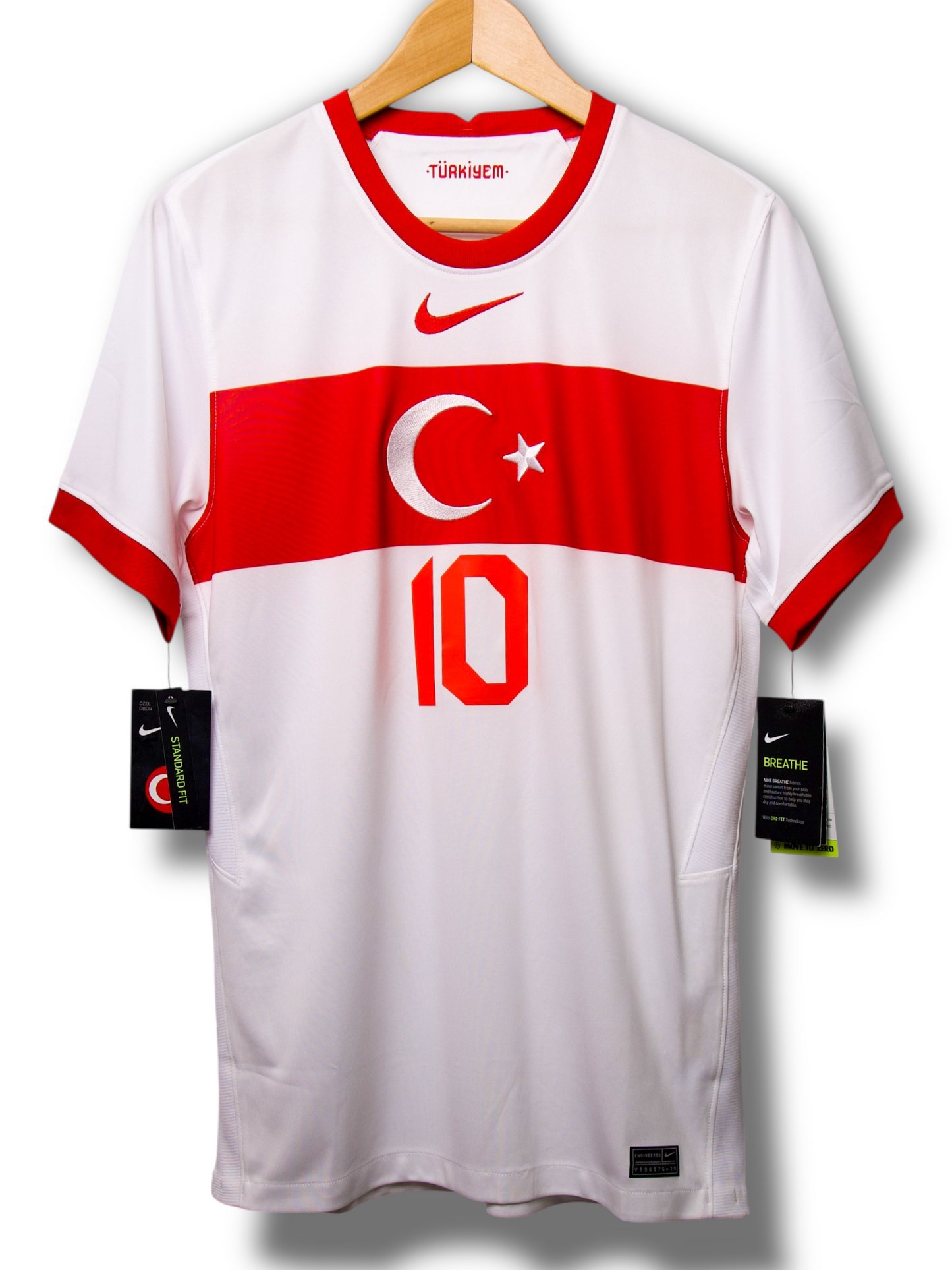 Turkije 2020 Thuis Shirt Calhanoglu #10 (L)