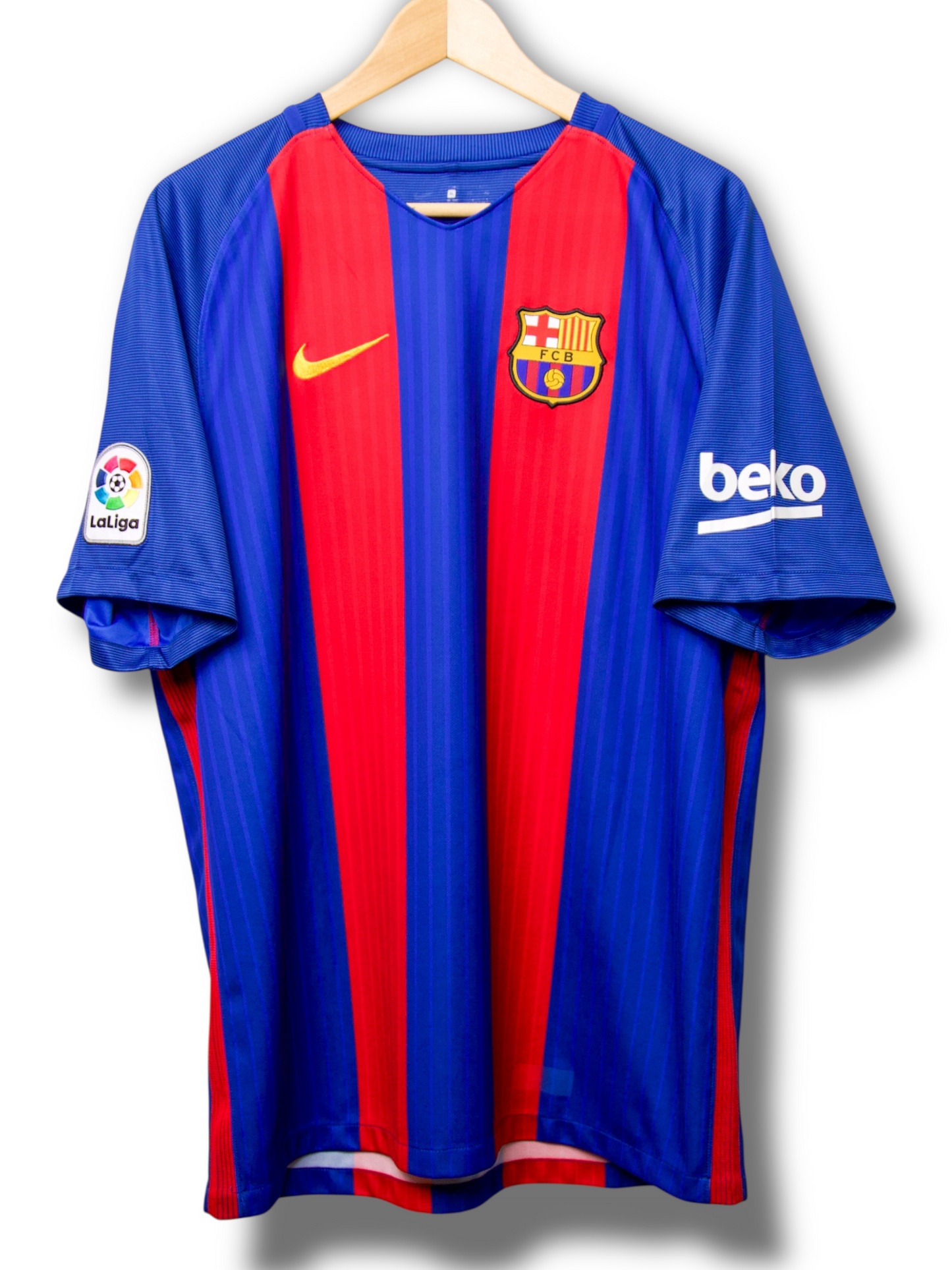 Barcelona 2016/2017 Thuis Shirt Messi #10 (XL)