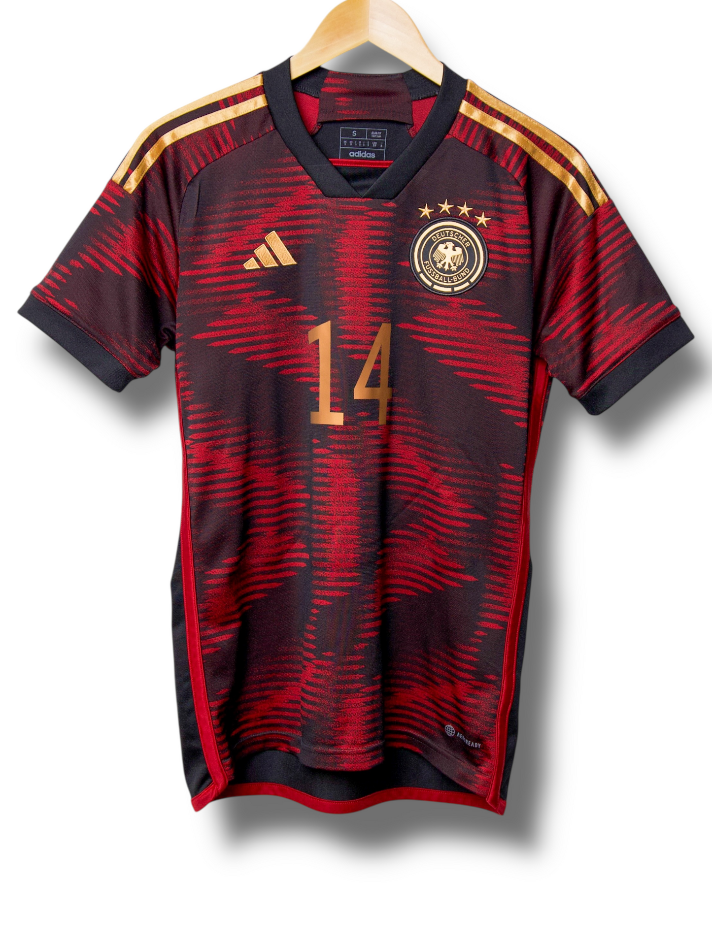Duitsland 2022 Uit Shirt Musiala #14 (S)
