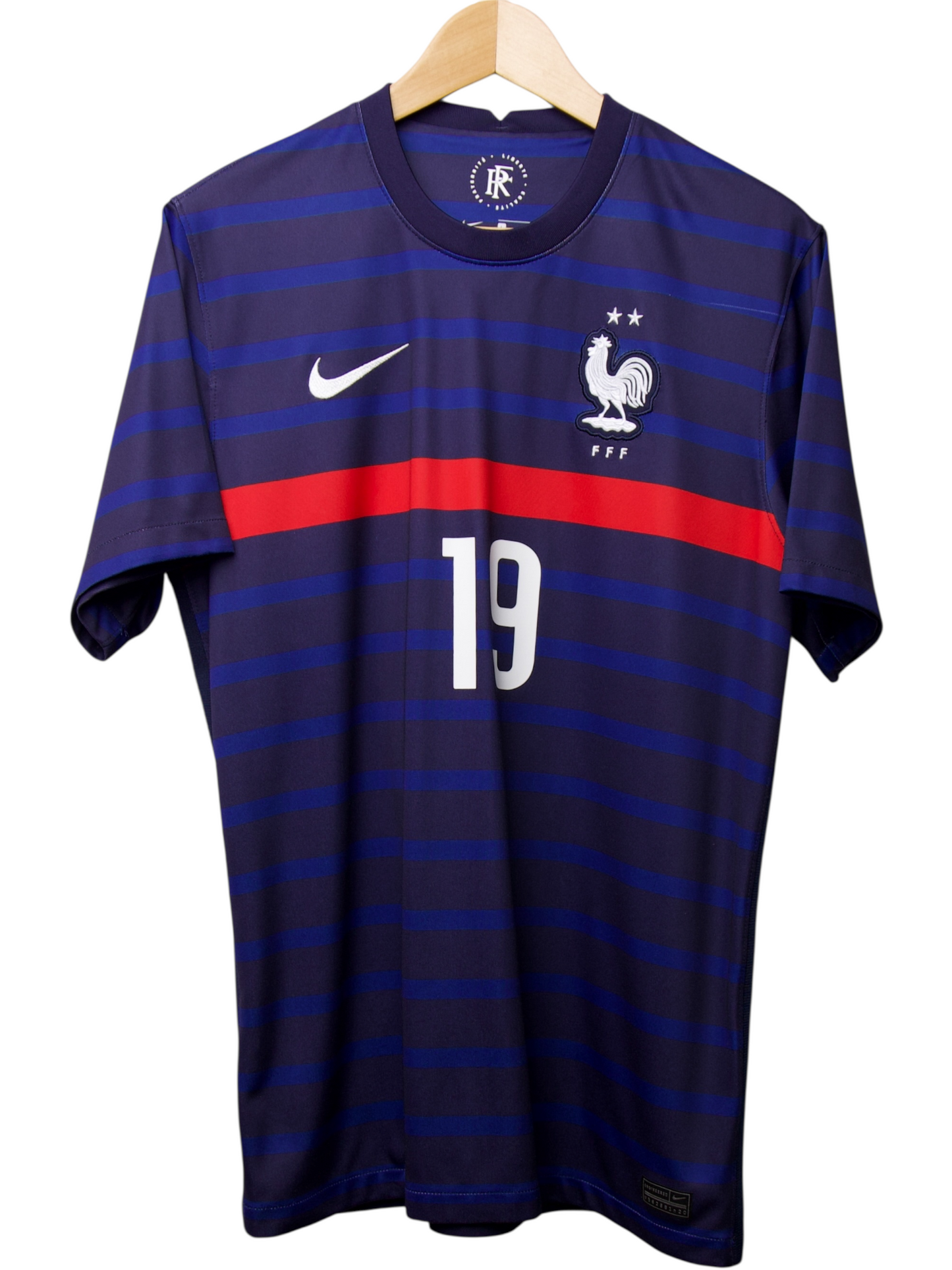 Frankrijk 2020 Thuis Shirt Benzema #19 (L)
