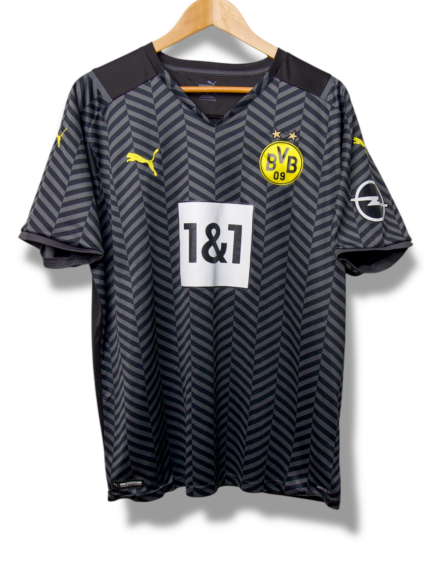 Borussia Dortmund 2021/2022 Uit Shirt Haaland #9 (XL)